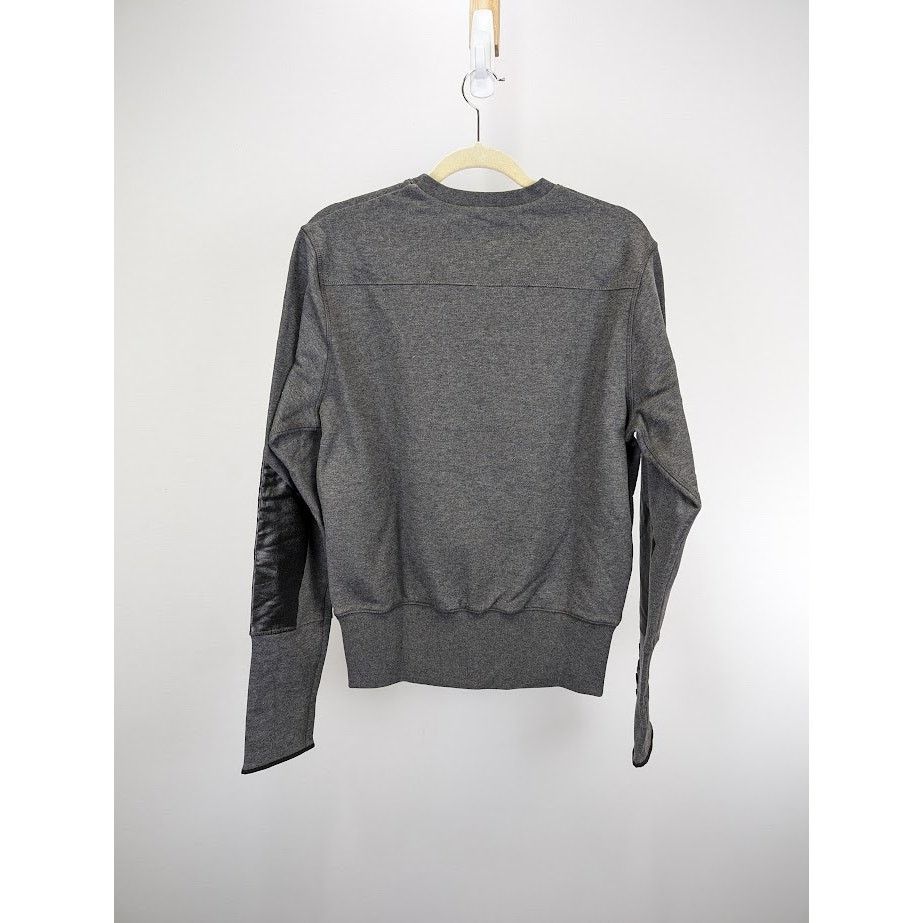 Alexander McQueen o1rshd1 Sweater / Jumper With Button Cuff in Gray Size US M / EU 48-50 / 2 - 11 Thumbnail