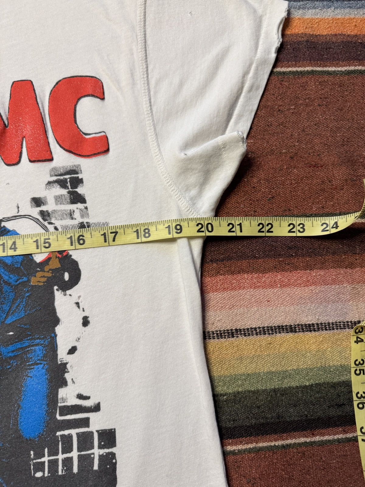 MadeWorn × Vintage MadeWorn Run DMC Tee Shirt Size US S / EU 44-46 / 1 - 6 Thumbnail