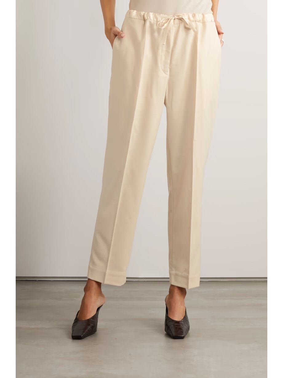 Jil Sander o1y1025 Jogger in Beige Size 30" / US 8 / IT 44 - 3 Thumbnail