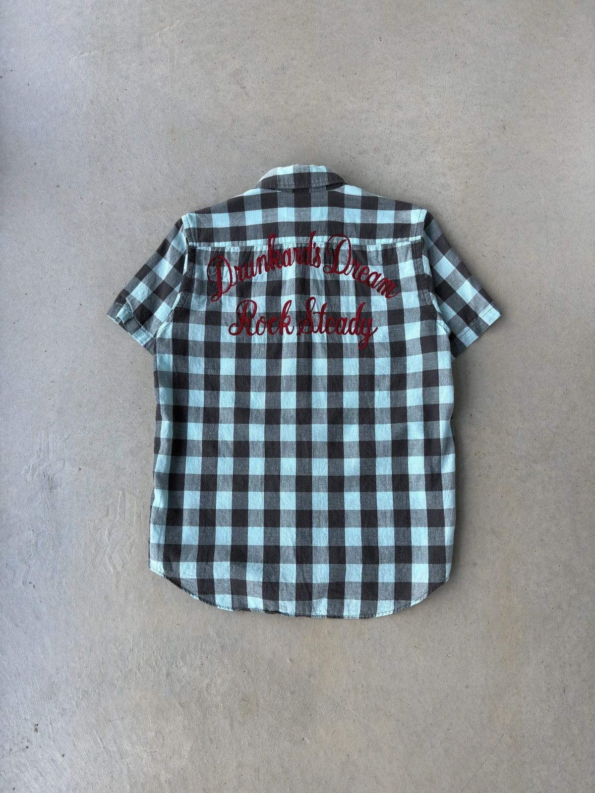 Japanese Brand Guilty Parties Drunkards Dream, Rock Steady Plaid Button Up Size US M / EU 48-50 / 2 - 2 Thumbnail
