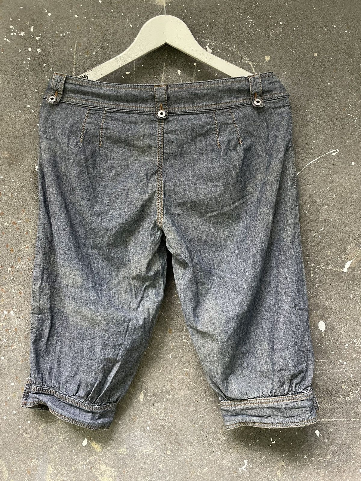 Dolce & Gabbana Vintage Y2K Dolce Gabbana Shorts Bridge 00’s Denim RARE Size 29" - 4 Thumbnail