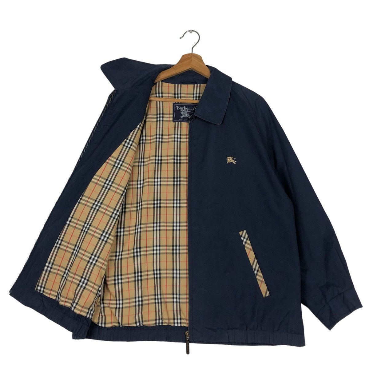 Burberry 🔥VINTAGE BOMBER JACKET BURBERRYS MADE IN ENGLAND NOVA CHECK Size US M / EU 48-50 / 2 - 1 Thumbnail