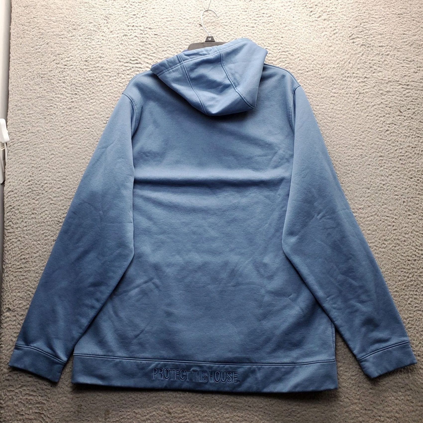Under Armour Under Armour Protect This House Hoodie Mens Blue Fleece Lined Logo Pullover - Size 2XL, Pre-Owned Size US XXL / EU 58 / 5 - 2 Thumbnail