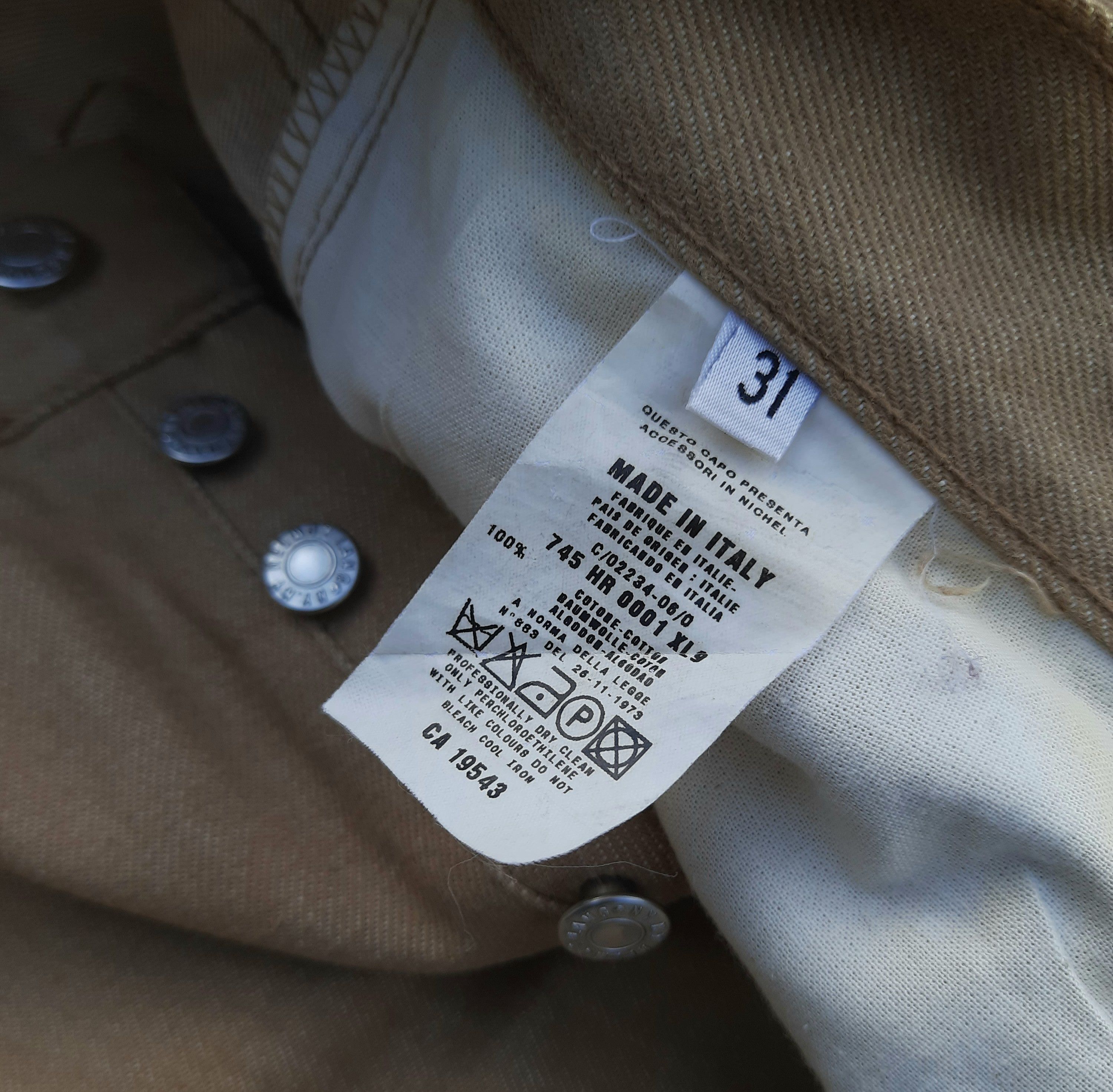 Helmut Lang Helmut Lang 00's Classic Raw Denim Size US 33 - 3 Thumbnail