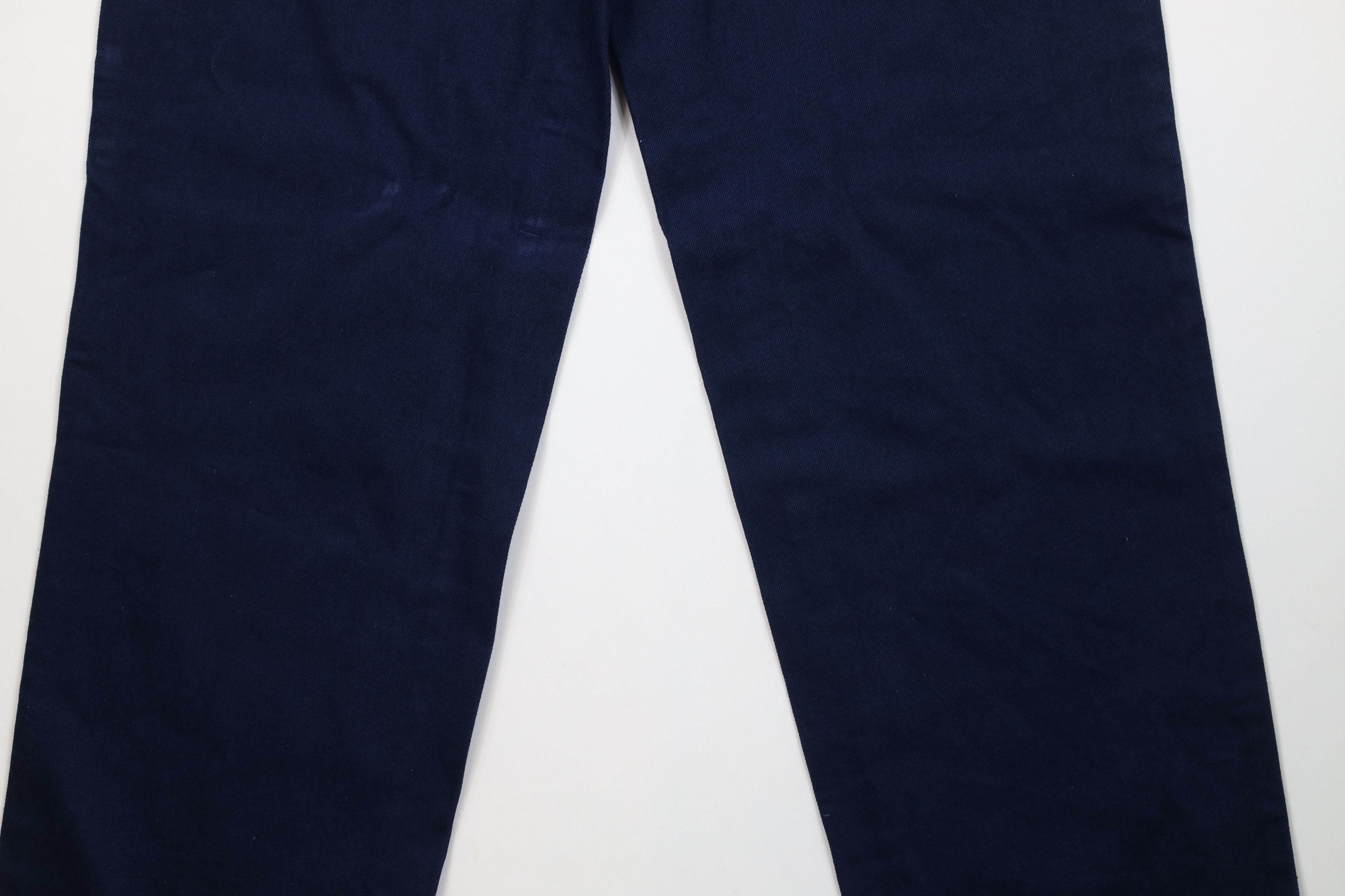 Vintage Deadstock Vintage 90s Streetwear Pocket Wide Leg Jeans Blue Size US 30 / EU 46 - 13 Thumbnail