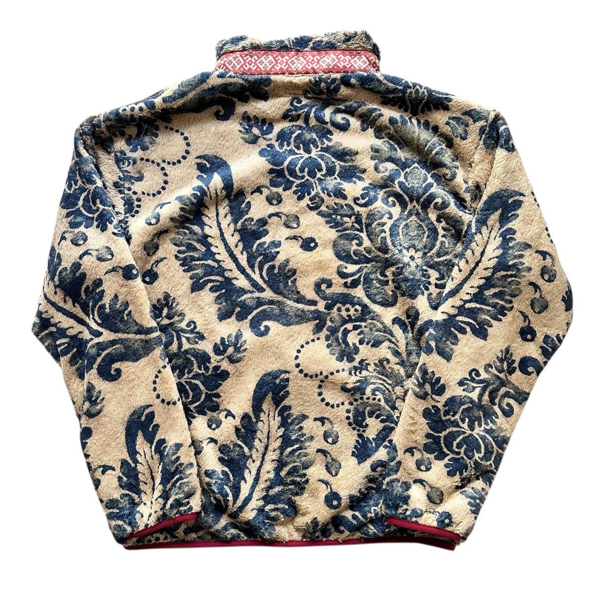 Kapital KAPITAL Damask Pattern Fleece Zip Blouson Size US XXL / EU 58 / 5 - 2 Thumbnail