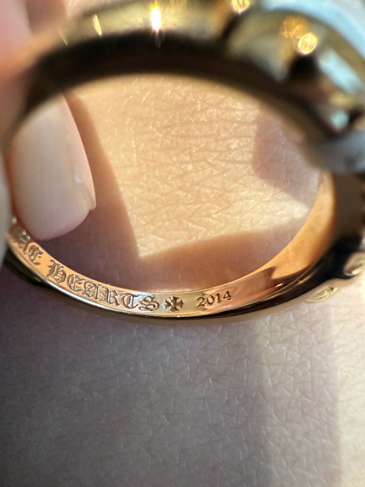 Chrome Hearts Chrome Hearts 22k Floral Ring with Diamonds Size ONE SIZE - 2 Thumbnail