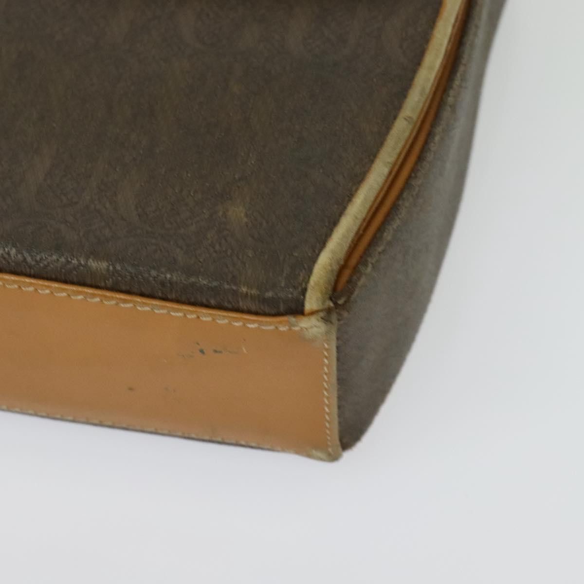Gucci GUCCI Shoulder Bag Canvas Leather Brown Gold Size ONE SIZE - 11 Thumbnail