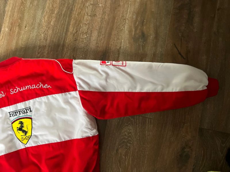 Ferrari Ferrari jacket red white retro pinterest sport streetwear Size US XXL / EU 58 / 5 - 10 Thumbnail