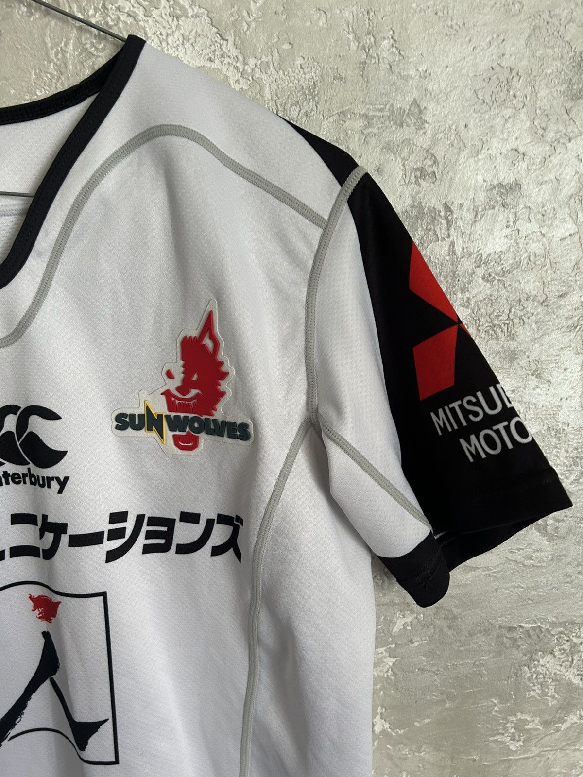 Vintage SUNWOLVES RUGBY TEAM JERSEY 2017/18 AWAY Size US XS / EU 42 / 0 - 5 Thumbnail