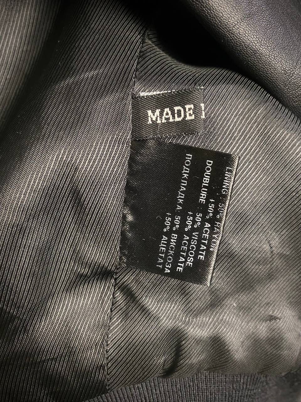 Ann Demeulemeester Leather jacket Size S / US 4 / IT 40 - 6 Thumbnail
