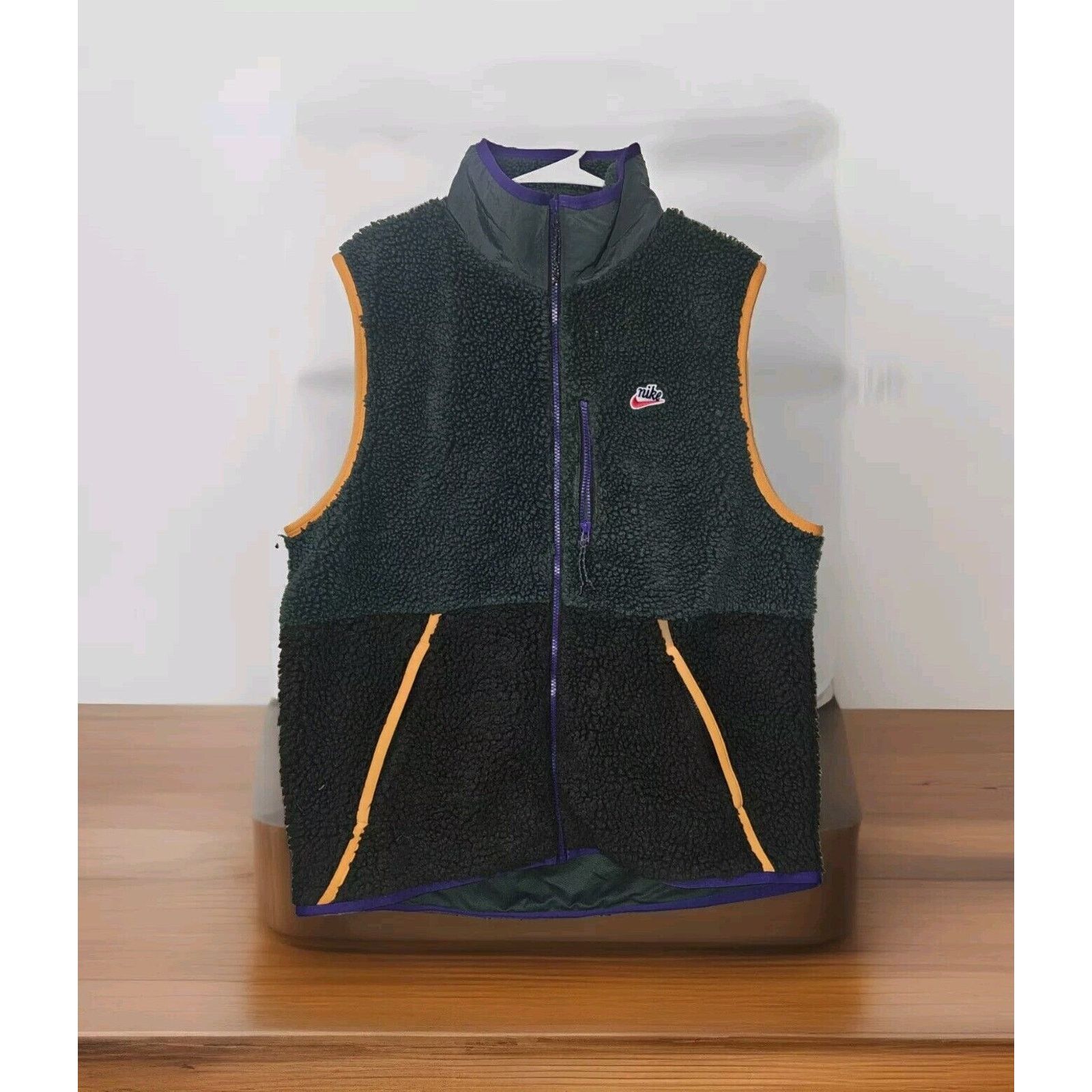 Nike Nike Men's Sportswear Sherpa Fleece Vest Jade CD3142 337 L Size US L / EU 52-54 / 3 - 4 Thumbnail
