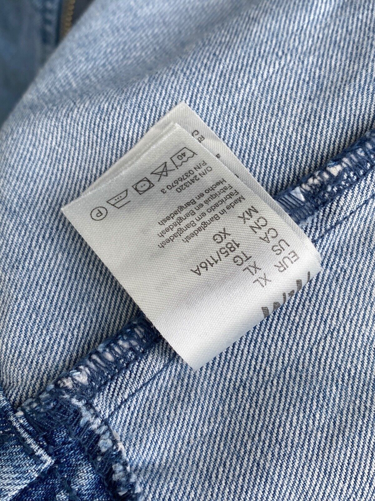 H&M H&M STUDIO S/S16 blue denim jacket Size US XL / EU 56 / 4 - 4 Thumbnail