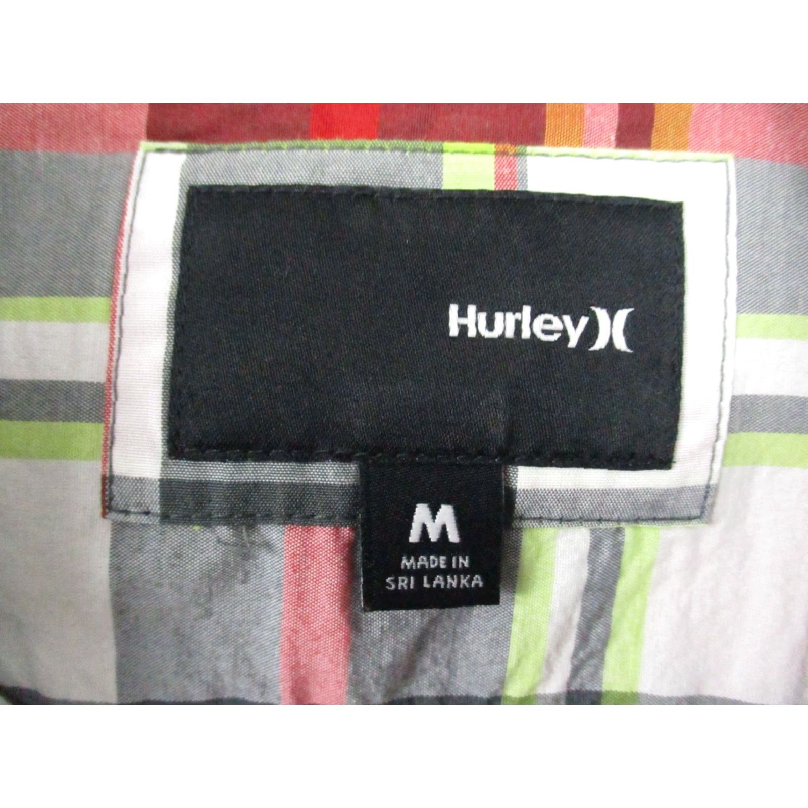 Hurley VINTAGE Hurley Button-Up Shirt Mens Medium Short Sleeve Red Plaid Southwestern Size US M / EU 48-50 / 2 - 4 Thumbnail