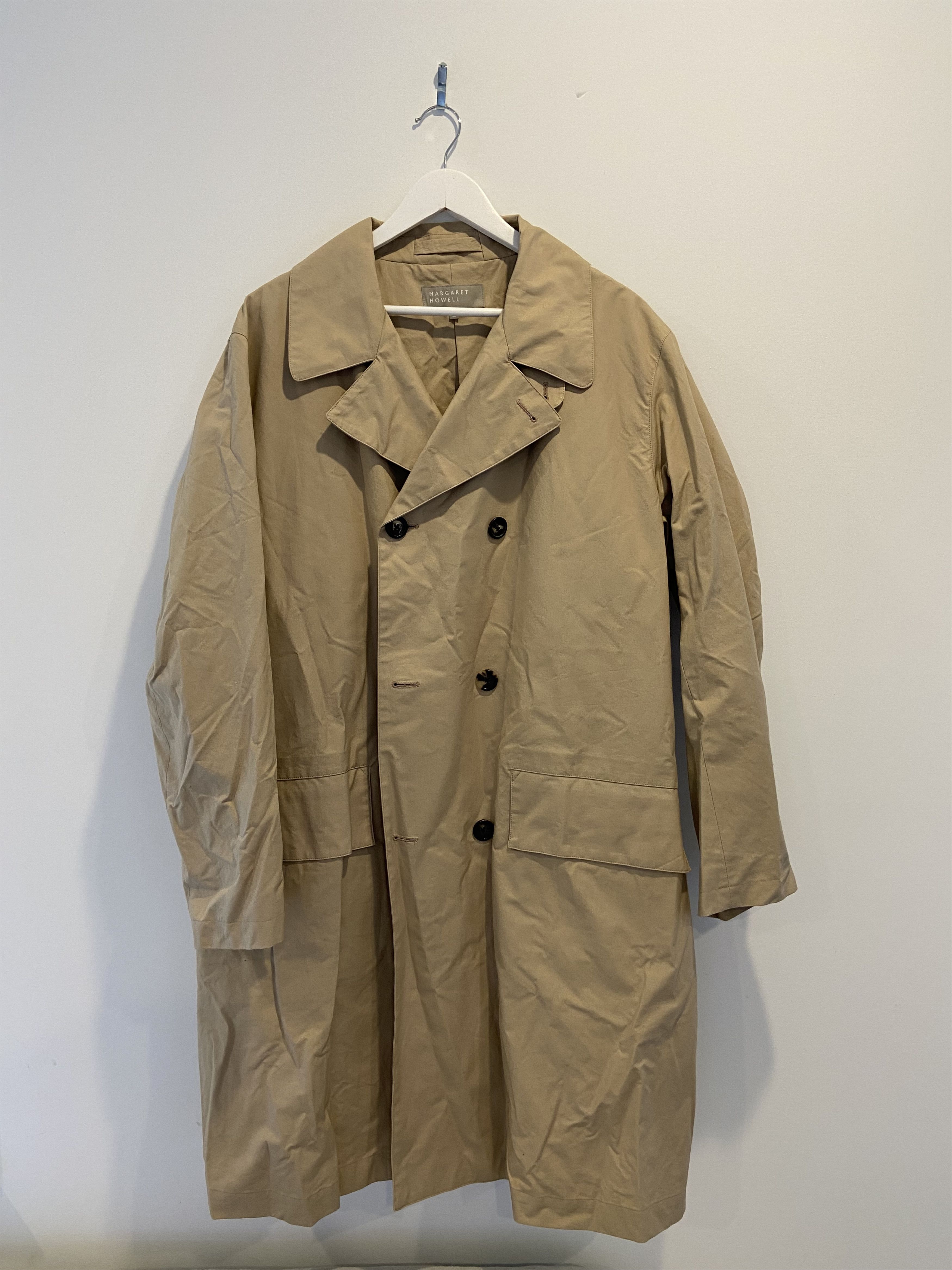Margaret Howell Margaret Howell Double Breast overcoat Made in Japan Line Size US XL / EU 56 / 4 - 1 Thumbnail