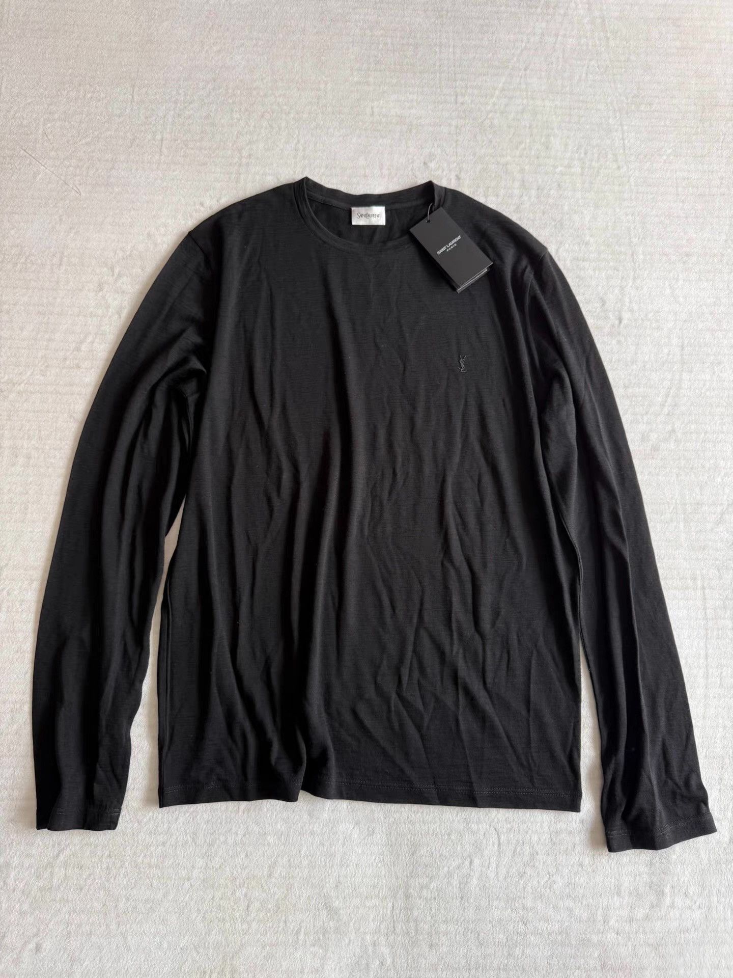 Saint Laurent Paris Saint Laurent 2024SS New Long-sleeve Base Layer Top Ｑ23 Size US XL / EU 56 / 4 - 1 Thumbnail