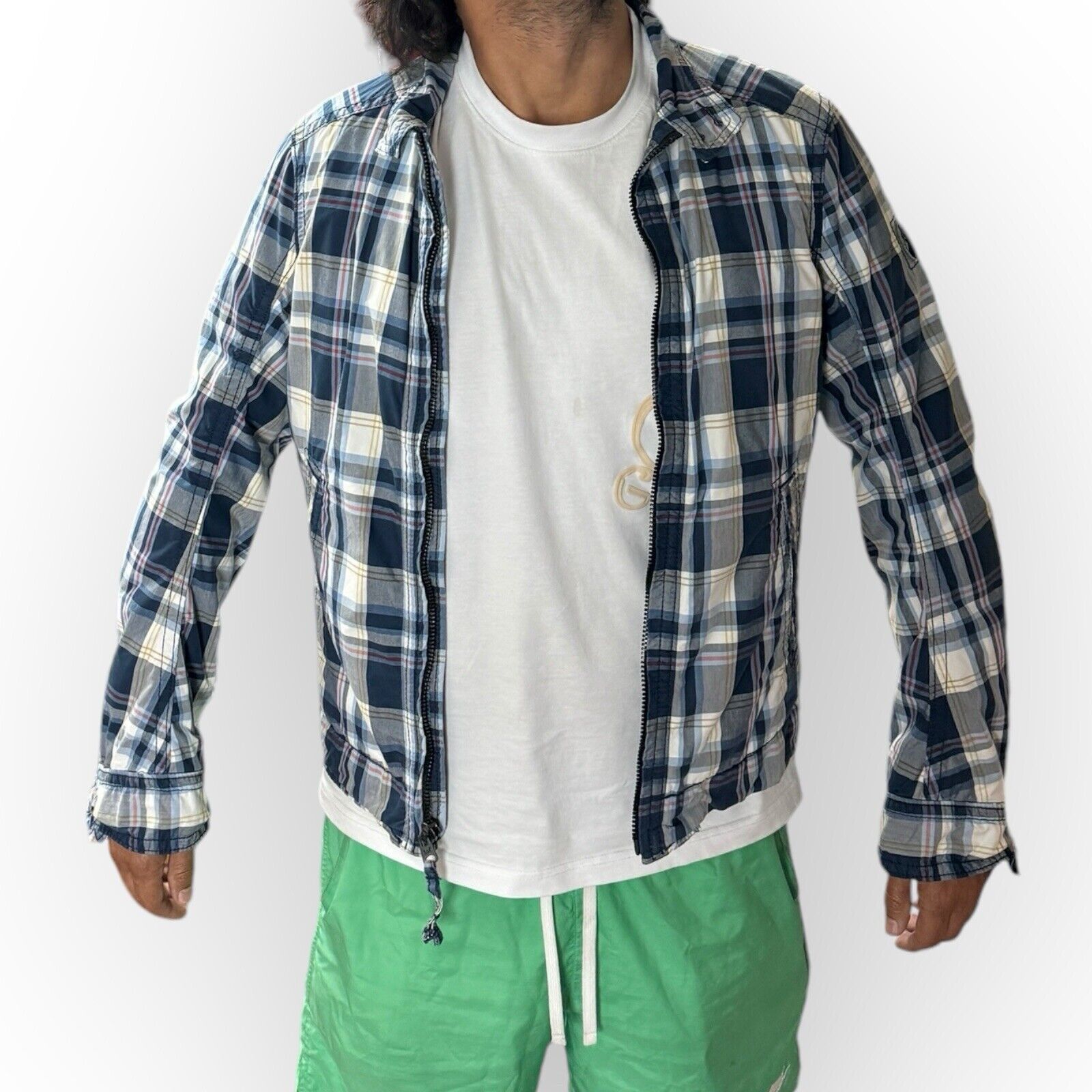 Abercrombie & Fitch × Vintage Classic Plaid Hamilton Jacket VINTAGE UNWORN Size Medium Size US M / EU 48-50 / 2 - 1 Thumbnail