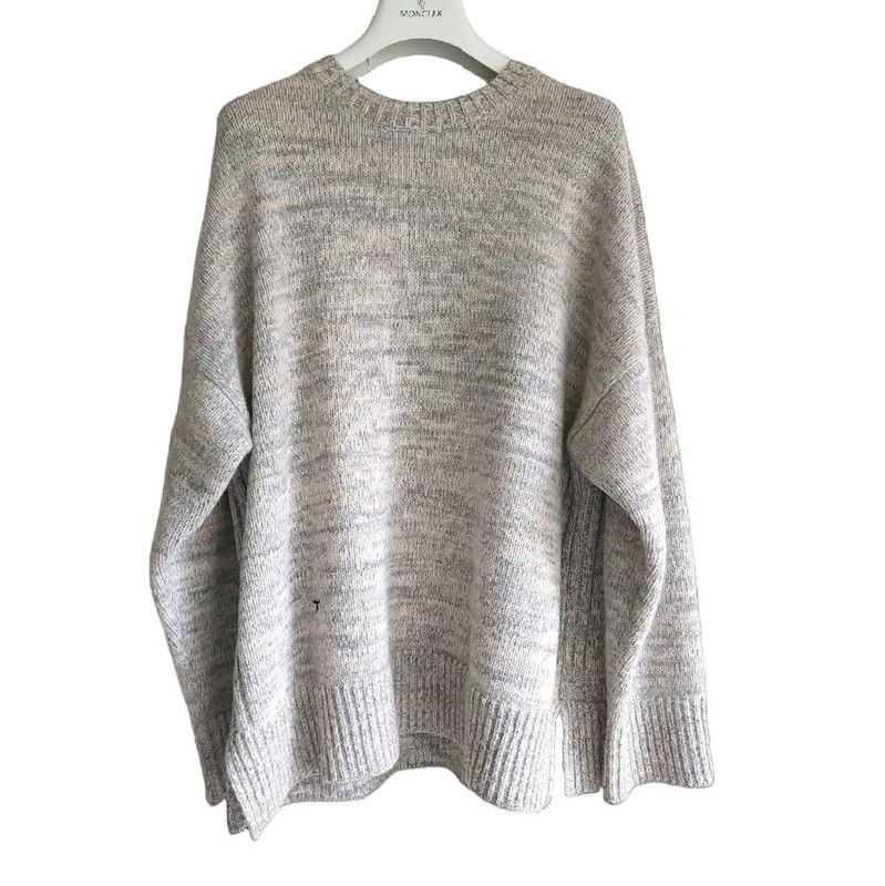 Dior Dior Grey Wool Sweater for Women 0089 Size M / US 6-8 / IT 42-44 - 1 Thumbnail