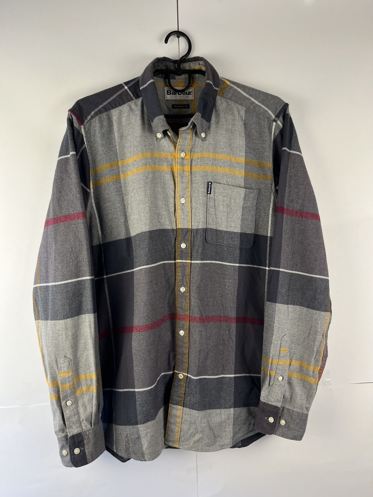 Barbour Barbour Cotton Check Long Sleeve Shirt Button Up Size US M / EU 48-50 / 2 - 1 Thumbnail