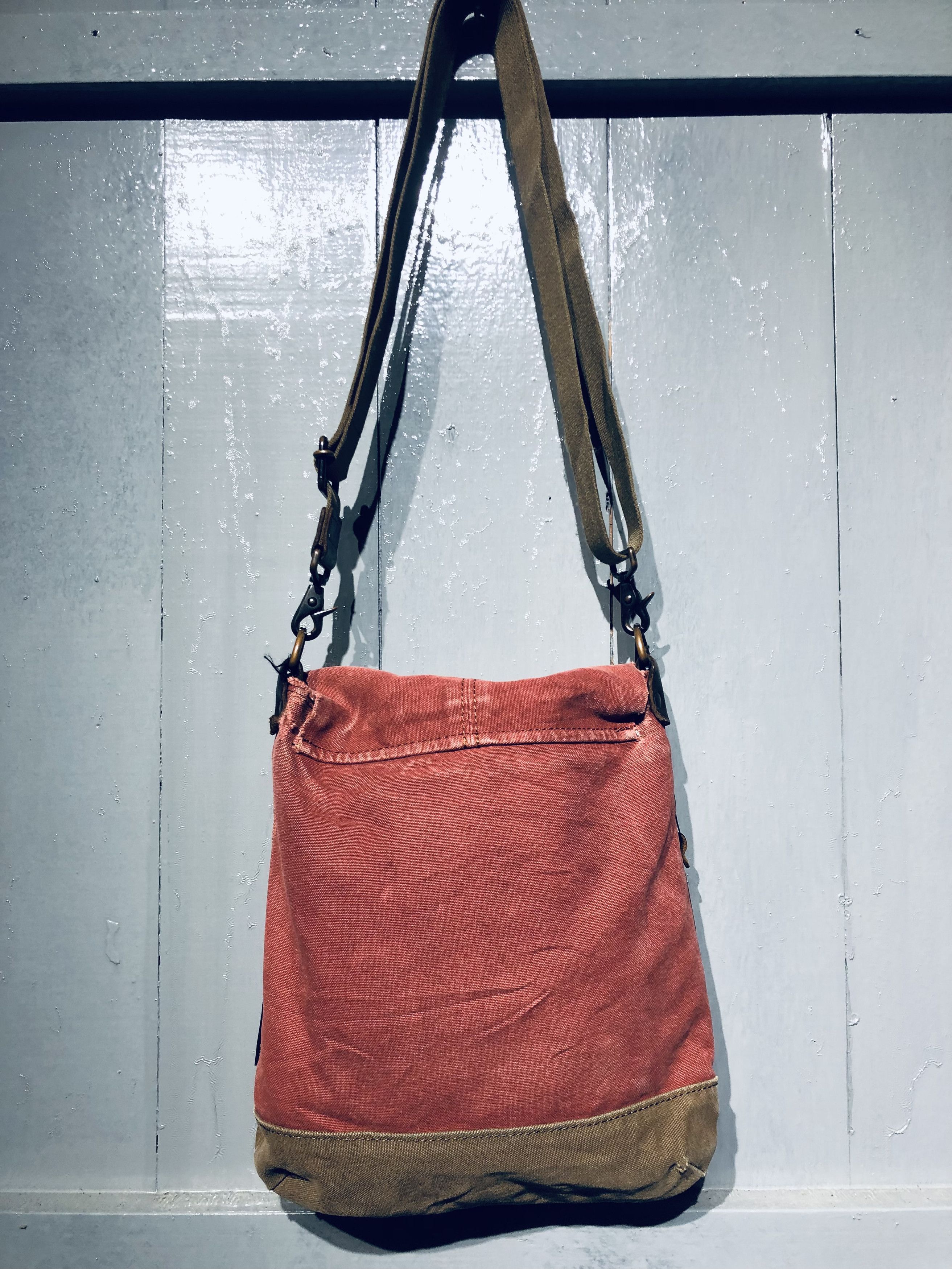 Canvas × Japanese Brand STYLE‼️JAPANESE BAGGY PORT STYLE CROSSBODY BAG Size ONE SIZE - 13 Thumbnail