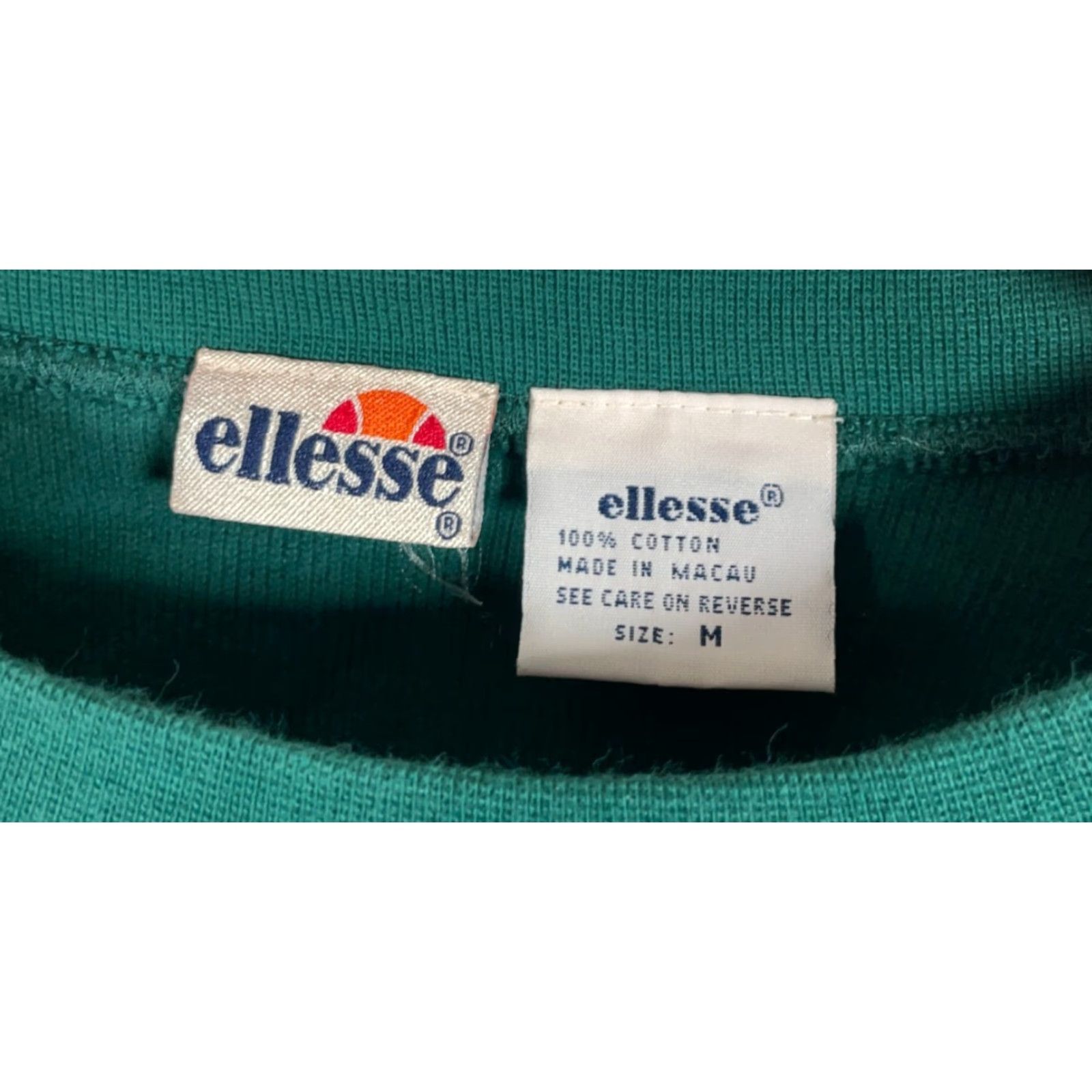 Ellesse ellesse Mallard Sweatshirt Adult Medium Dark Green Crewneck Embroidered Nature Size US M / EU 48-50 / 2 - 3 Thumbnail