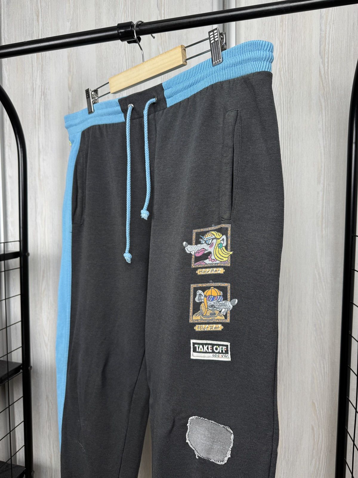 Adidas Adidas Take off Rat vintage 90s sweatpants size L 5 Size US 36 / EU 52 - 6 Thumbnail