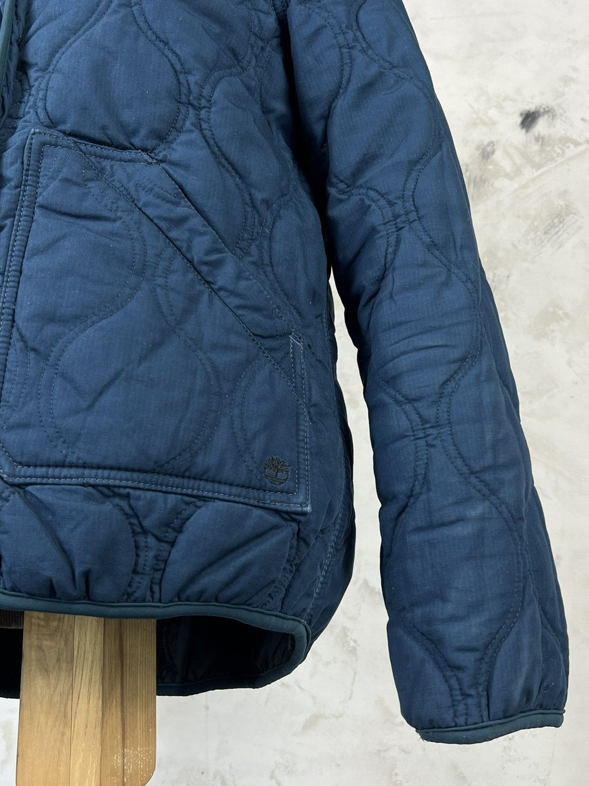 Timberland Vintage Timberland Reversible Quilted Jacket Size S - M 6 Size M / US 6-8 / IT 42-44 - 12 Thumbnail