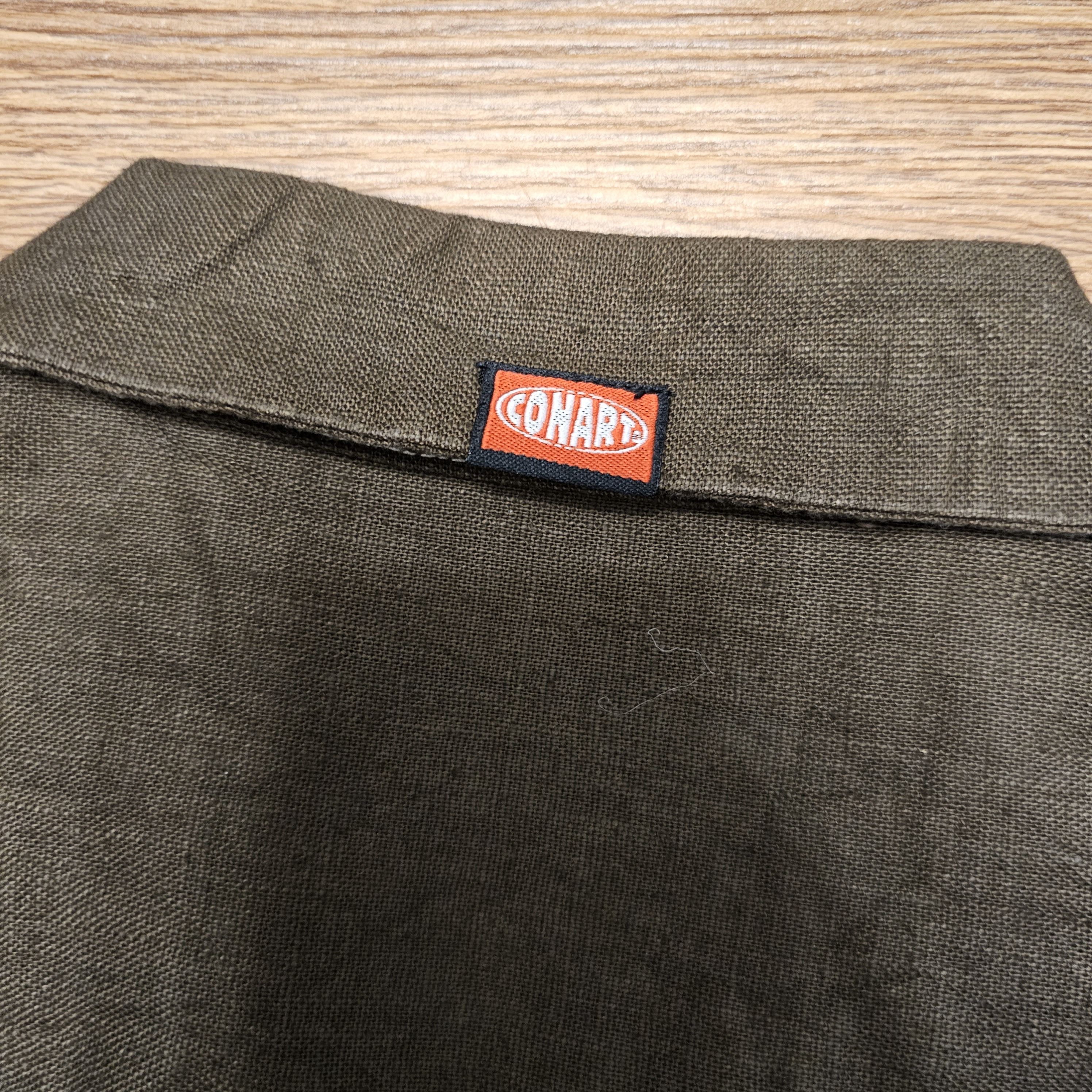 JNCO Vtg Y2K Conart Dope Shit Linen Contrast Stitch Button Shirt Size US M / EU 48-50 / 2 - 7 Thumbnail