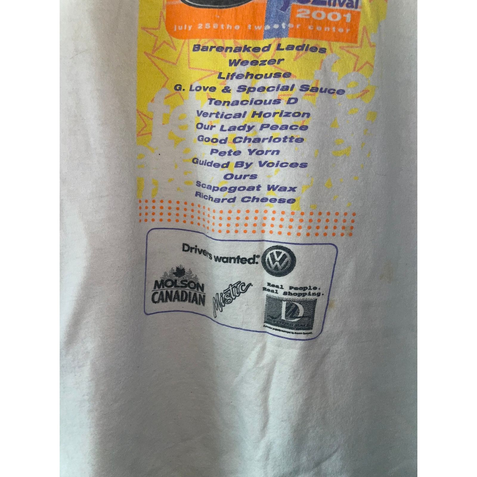 Gildan Vintage Concert Shirt Fez Promo Concert Weezer Tenacios D Size US M / EU 48-50 / 2 - 9 Thumbnail