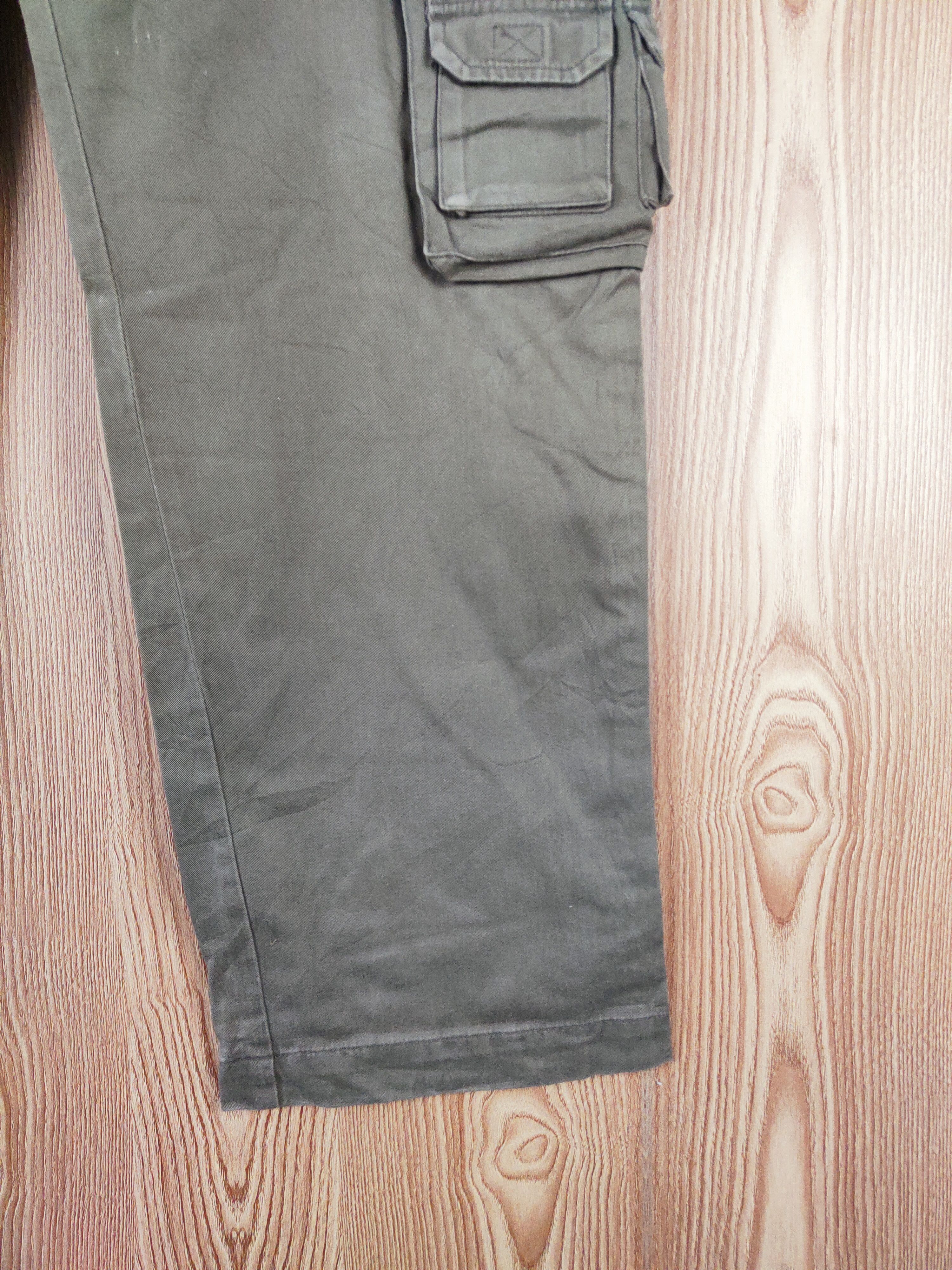 Japanese Brand Japan utility Olive Multipocket Tactical Cargo Pants #W079 Size US 33 - 6 Thumbnail