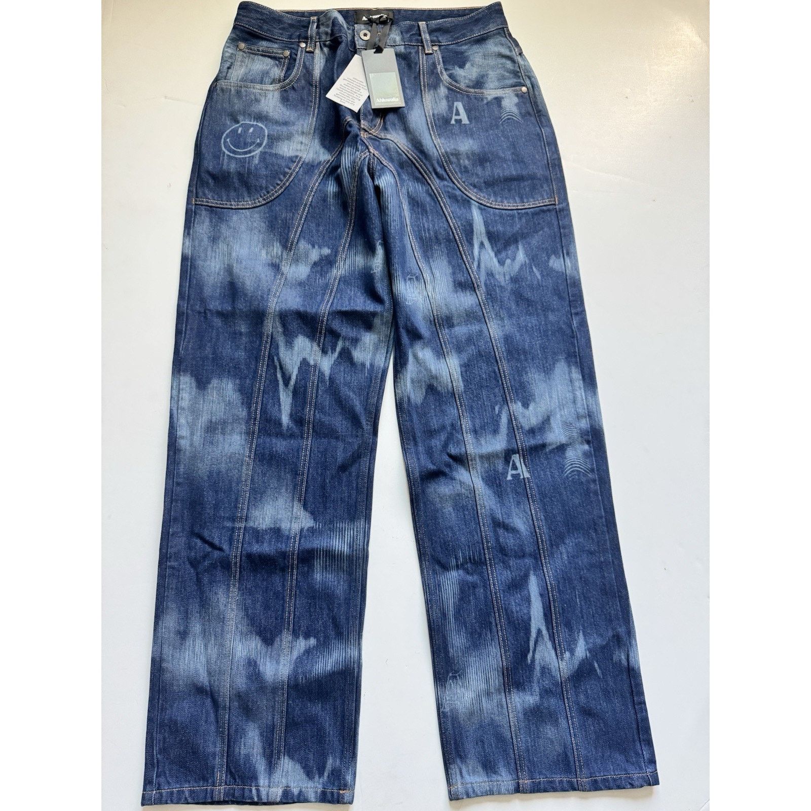 Ahluwalia Ahluwalia Signature Low Rise Jeans Size 34 Recycled Denim Size US 34 / EU 50 - 3 Thumbnail
