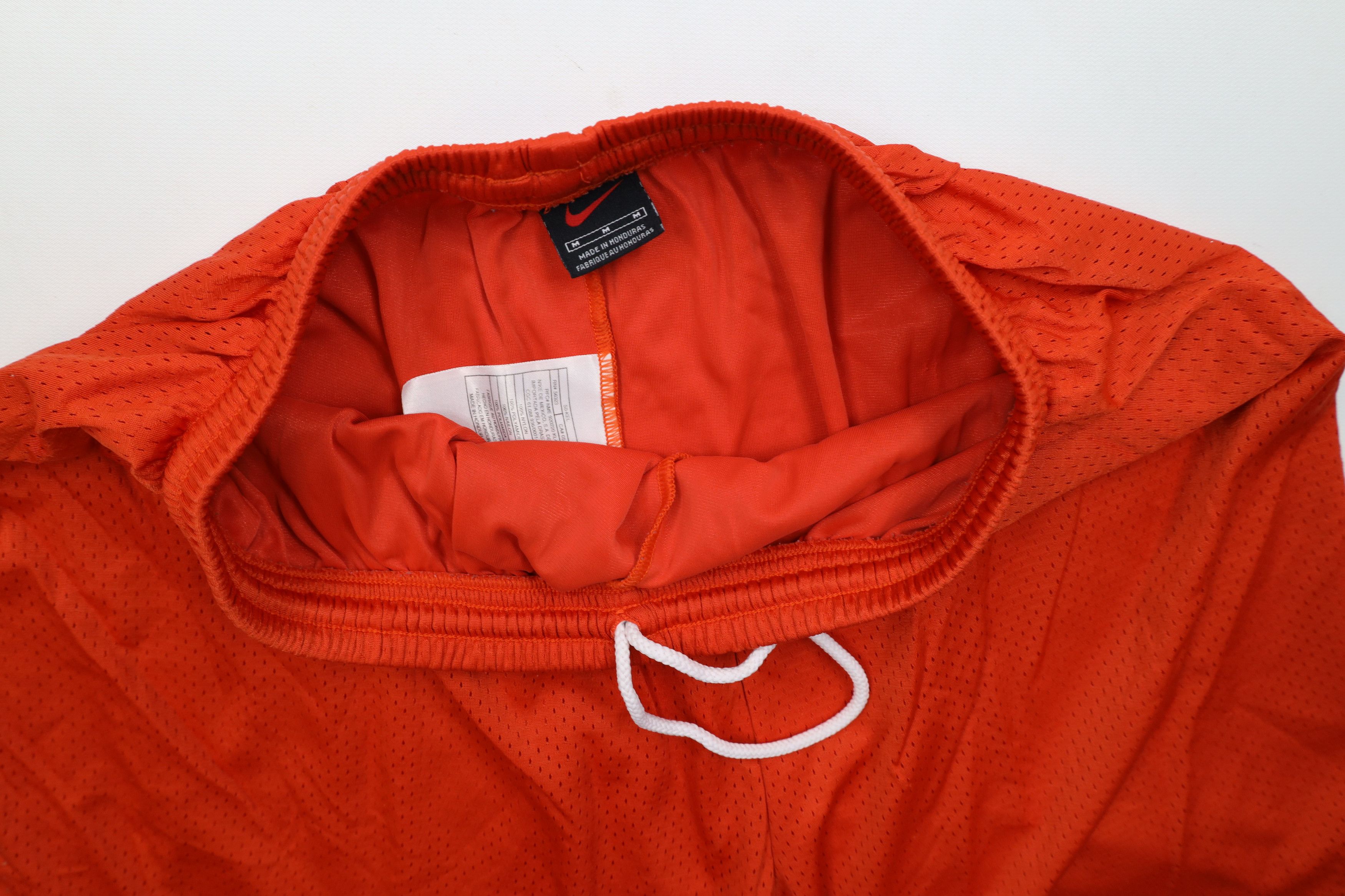 Nike Vintage 90s Nike Scott Mini Swoosh Above Knee Shorts Orange Size US 32 / EU 48 - 6 Thumbnail