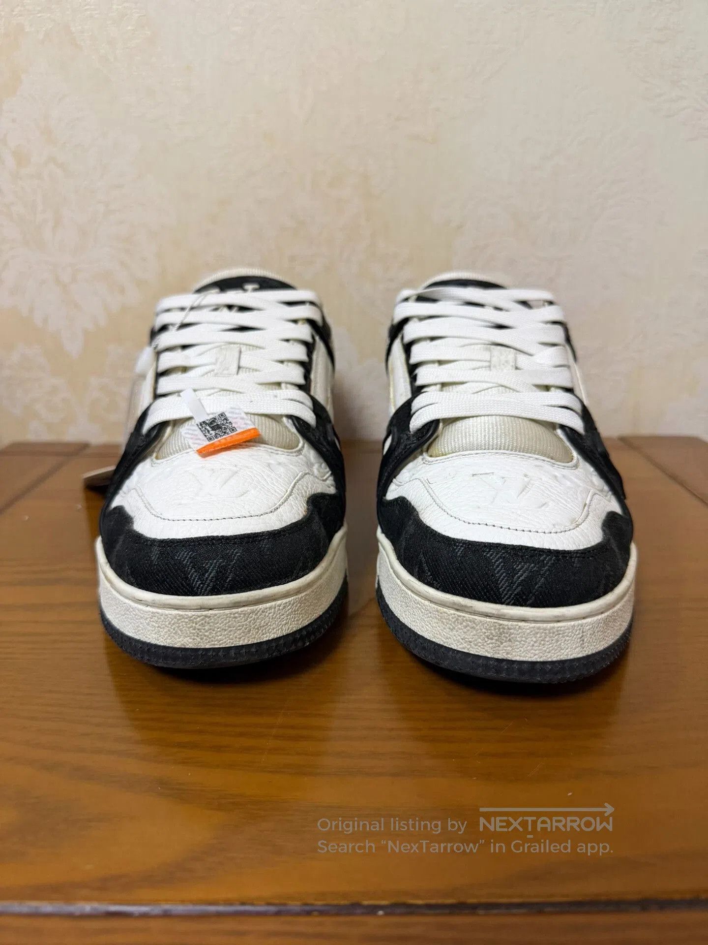 Louis Vuitton LV Trainer Black White Panda. Size US 8.5 / EU 41-42 - 2 Thumbnail