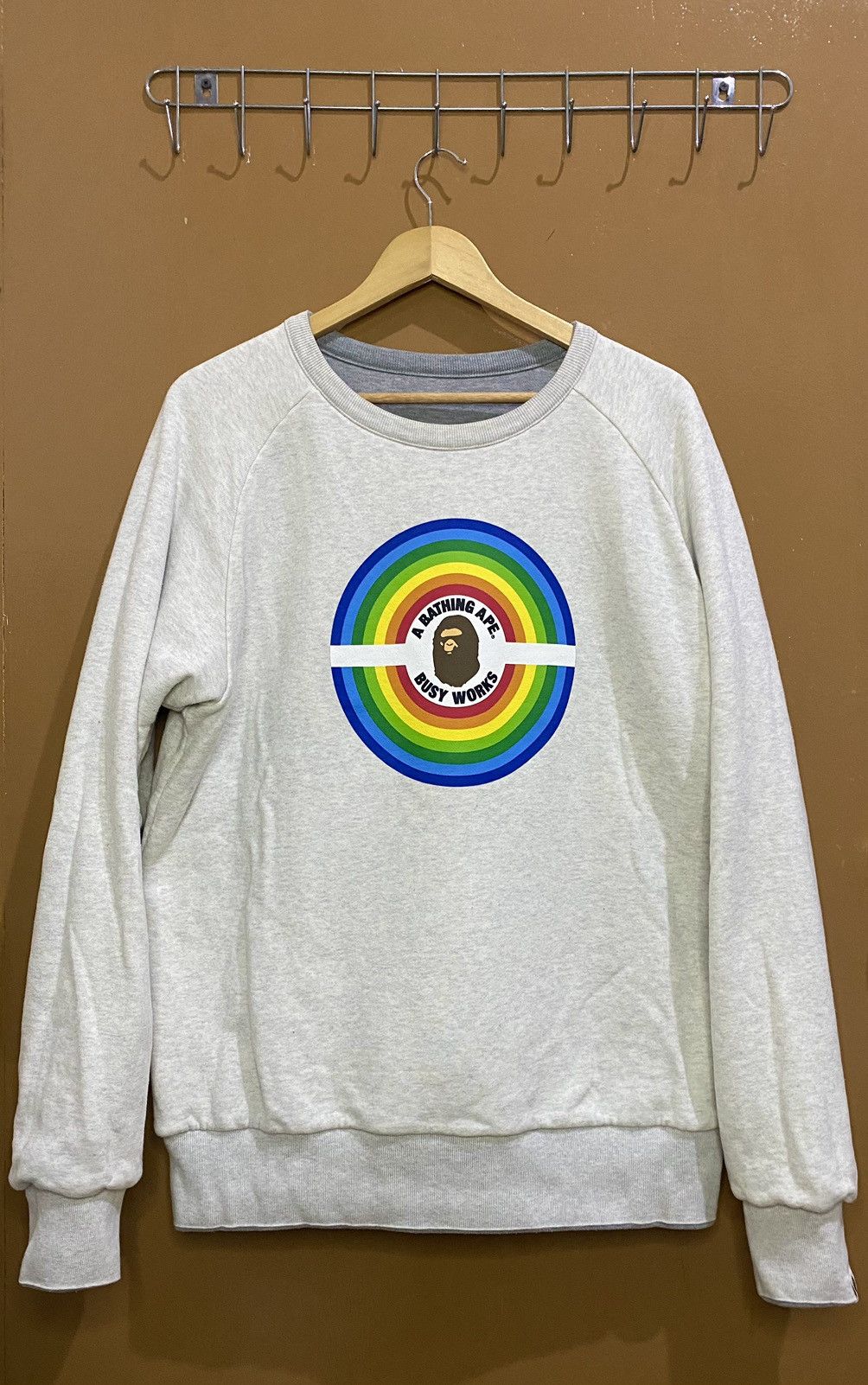 Bape × Vintage Bape Reversible Crewneck Size US L / EU 52-54 / 3 - 4 Thumbnail