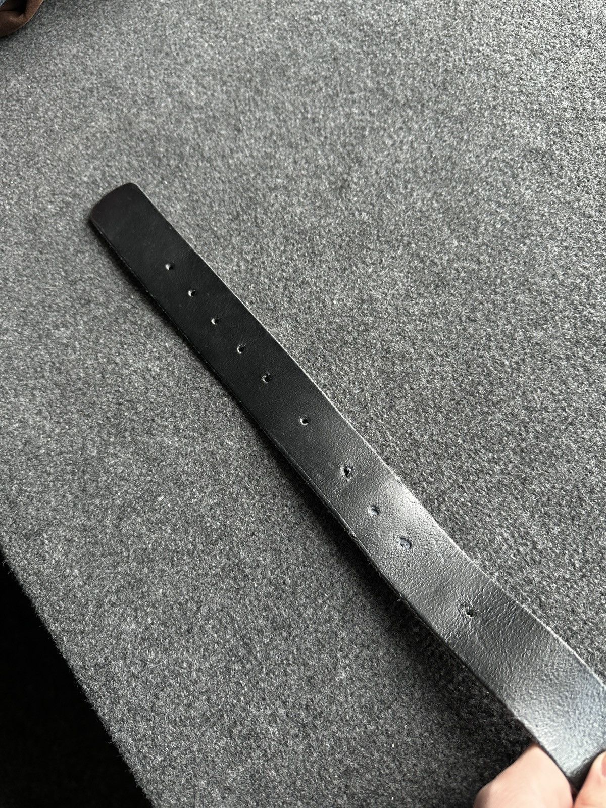 Other 🚨 RARE MEN MADE IN FRANCE Y2K LEATHER BELT VINTAGE WESTERN Size ONE SIZE - 6 Thumbnail
