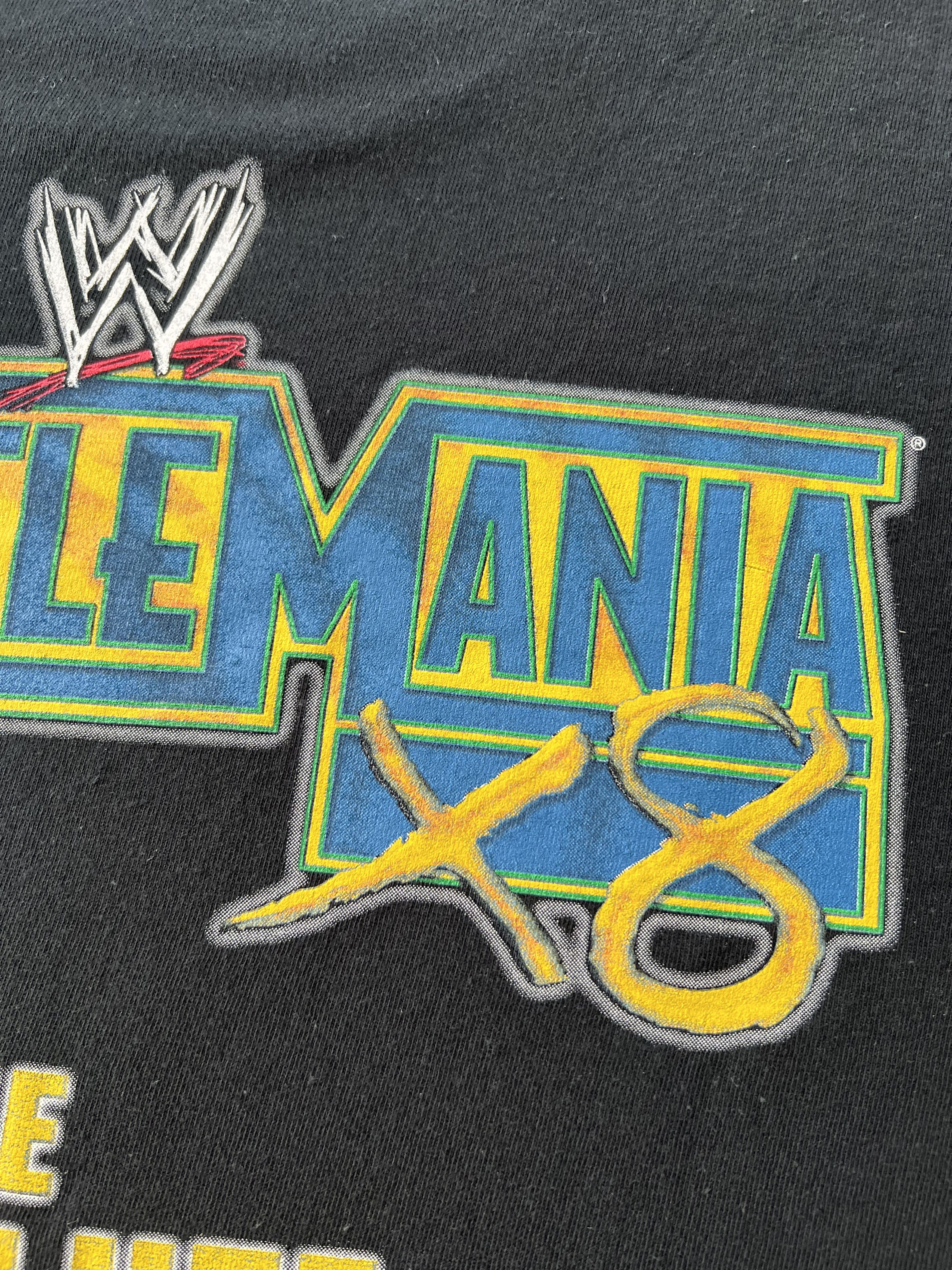 WWE Vintage 2002 Hulk Hogan vs The Rock Wrestlemania 18 X8 WWE Size US L / EU 52-54 / 3 - 13 Thumbnail