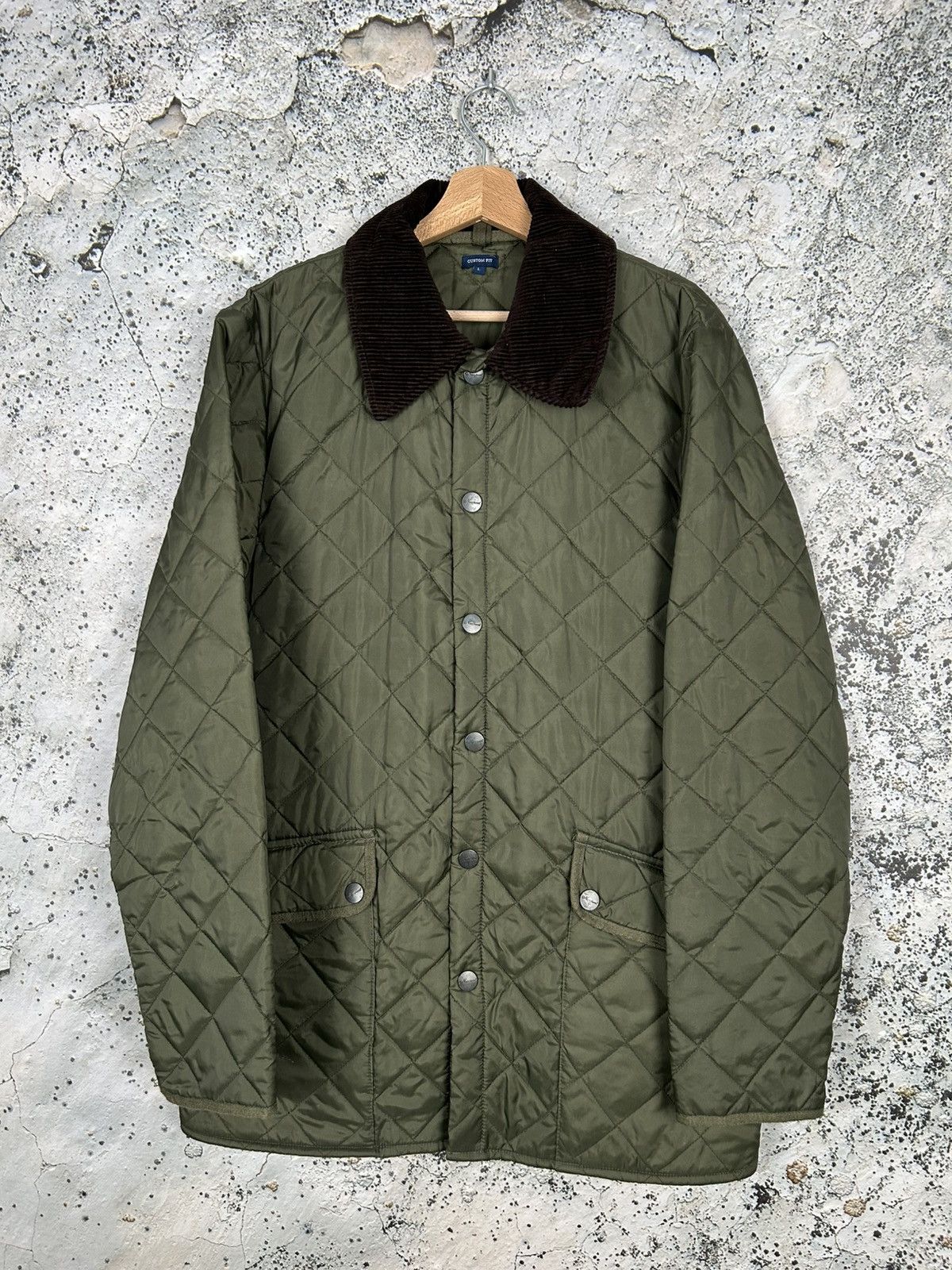 Other Newport Vintage Green Quilted Coat Military Streetwear Size US L / EU 52-54 / 3 - 1 Thumbnail