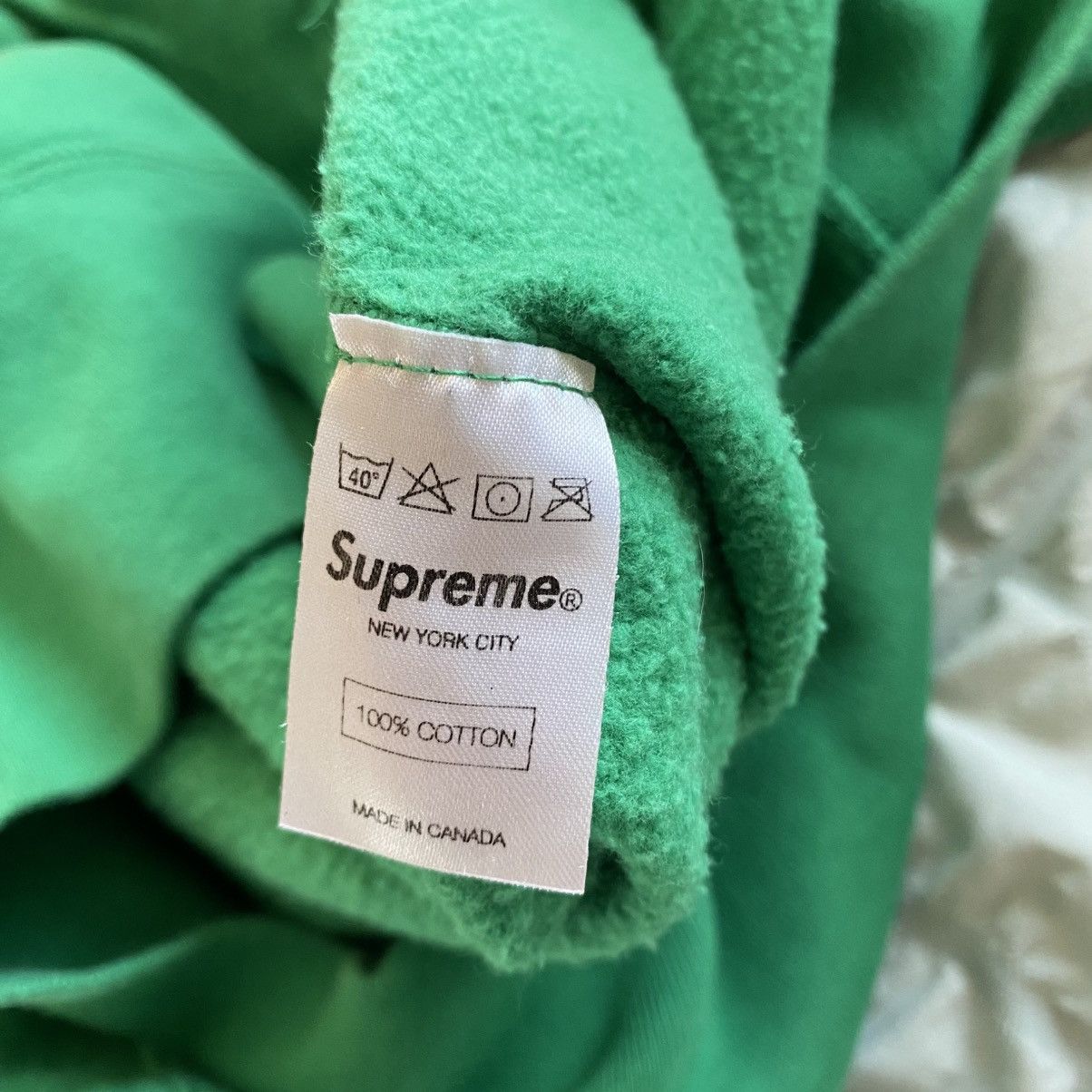 Supreme Supreme Harlem Crewneck Raglan Sweatshirt Green 2012 Size US M / EU 48-50 / 2 - 5 Thumbnail