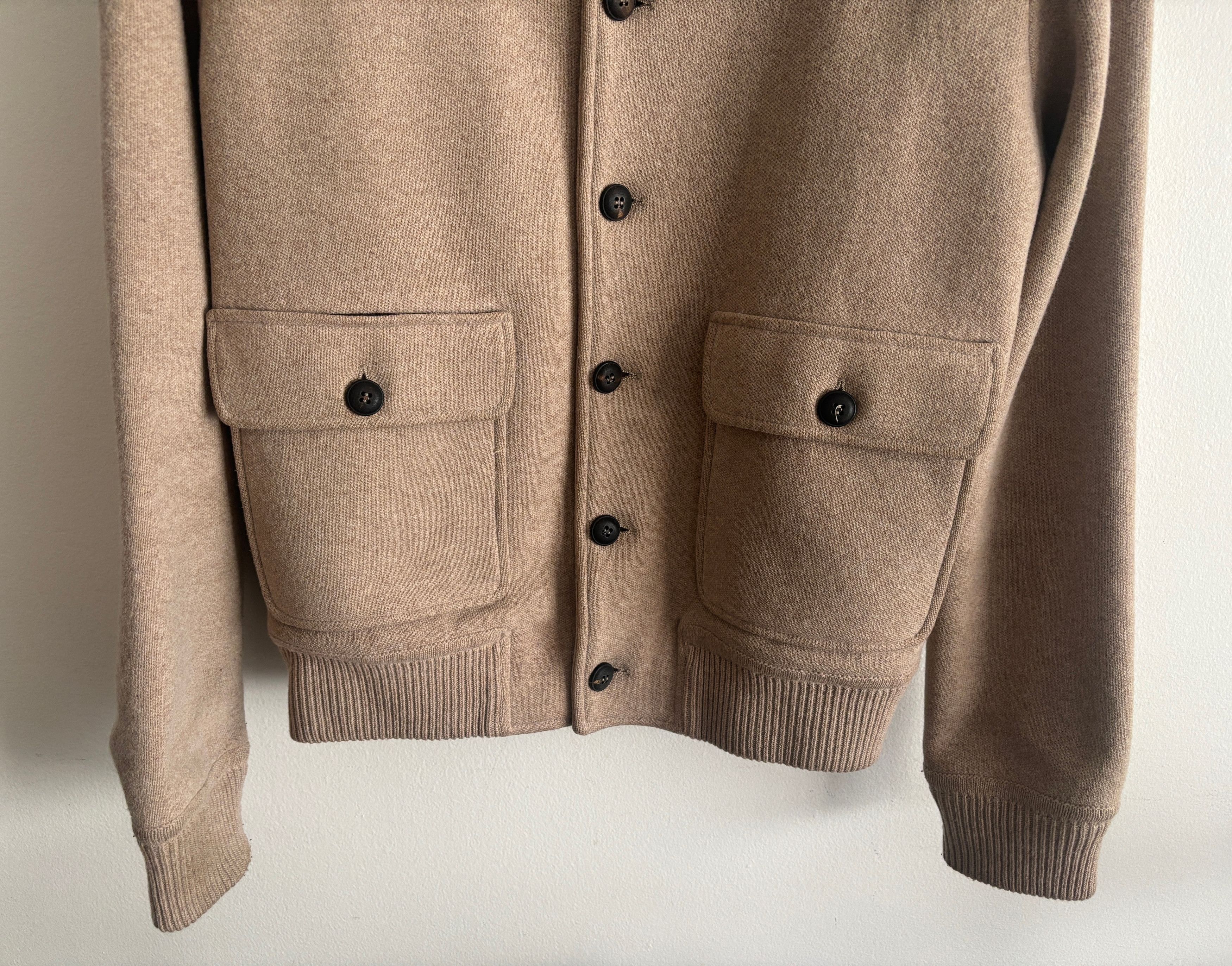 Lardini $945 Valstarino Beige Wool Cardigan/ Jacket -EU 52 M/L Size US L / EU 52-54 / 3 - 3 Thumbnail