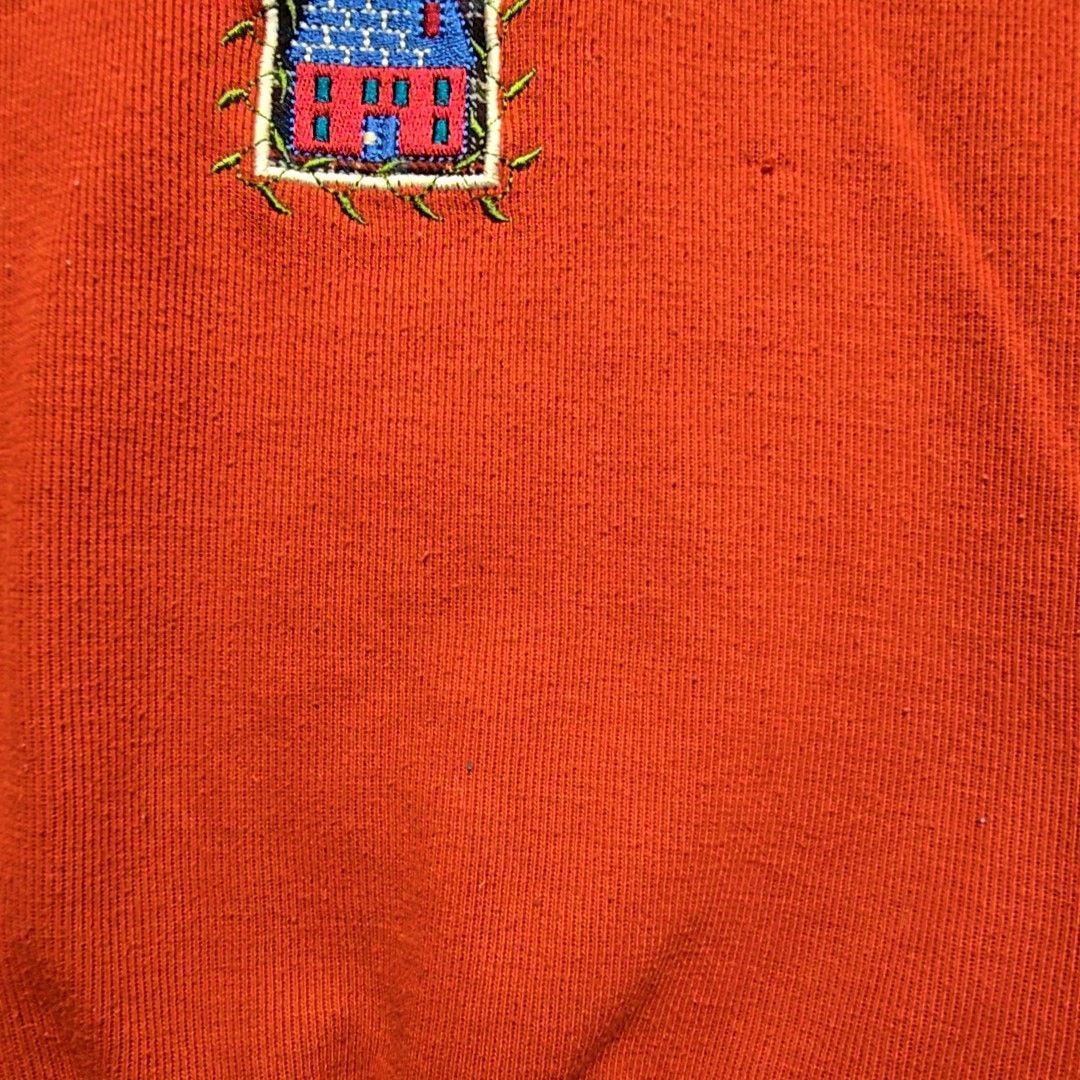 Vintage Vintage Alfred Dunner Sweater Cat Red Cat Graphic M 90s Size M / US 6-8 / IT 42-44 - 5 Thumbnail