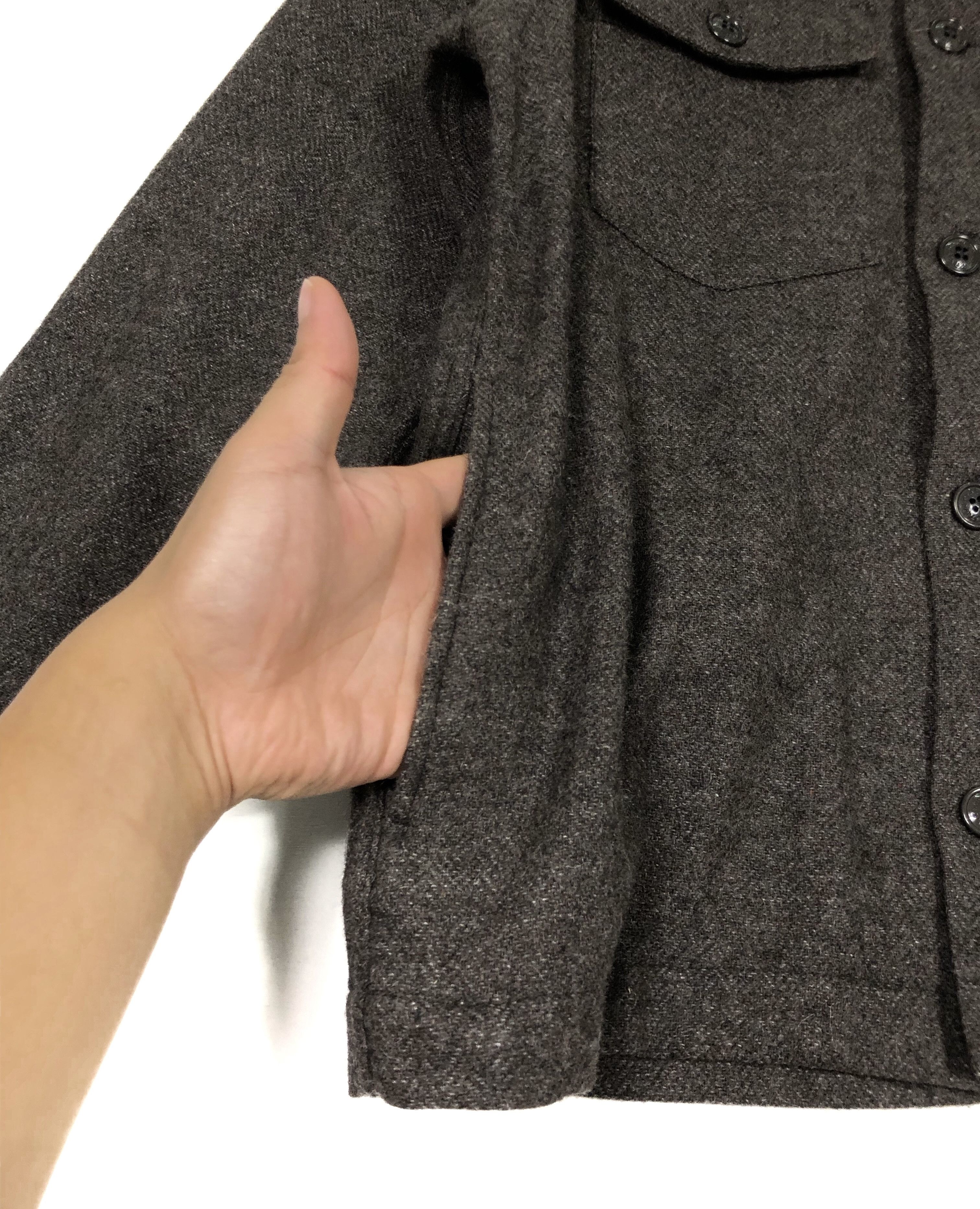 Wtaps BUDS L/S WOOL 4-POCKETS SHIRT Size US M / EU 48-50 / 2 - 11 Thumbnail