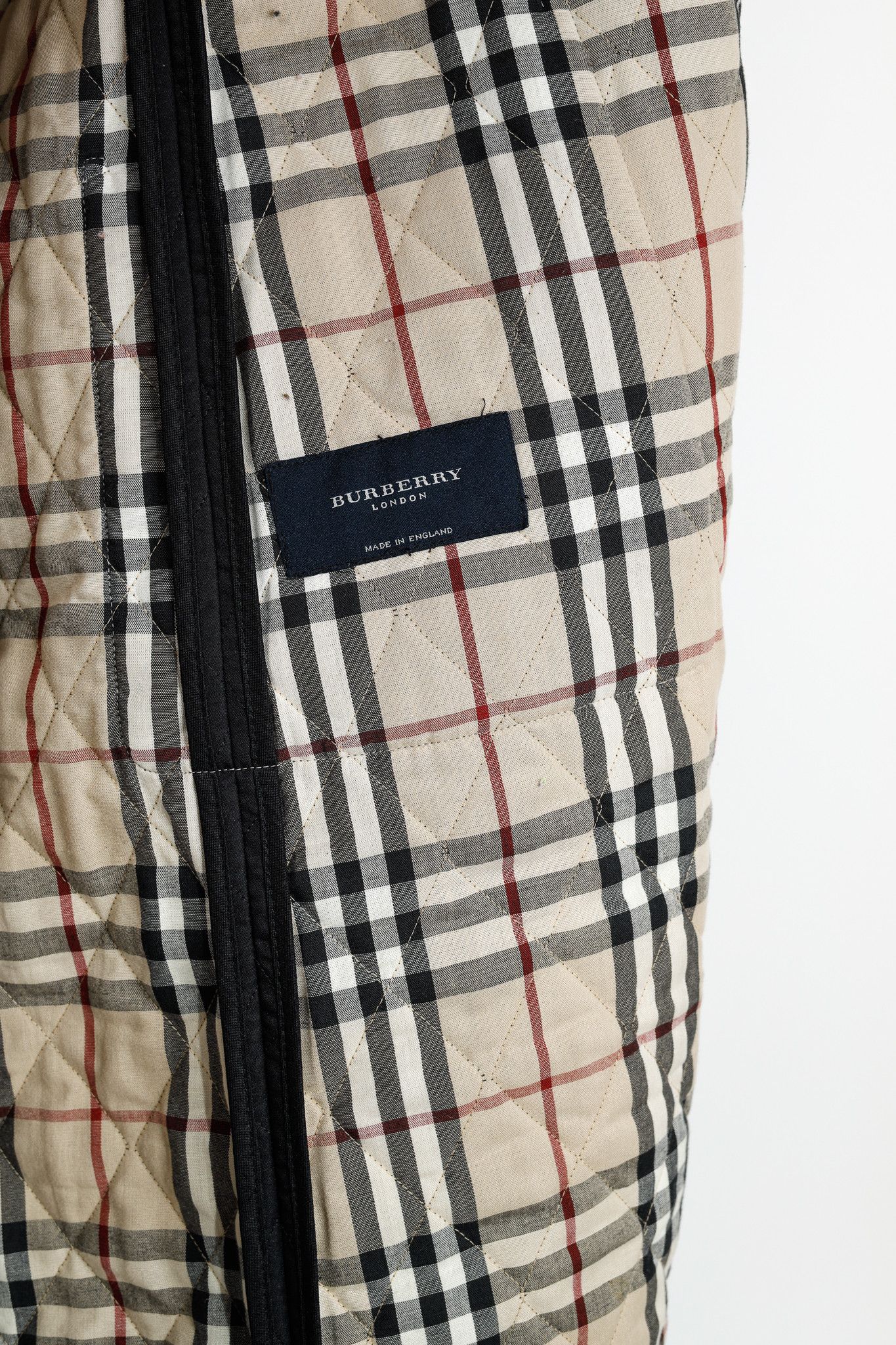 Burberry Burberry Black Quilted Hooded Long Jacket Size L / US 10 / IT 46 - 11 Thumbnail