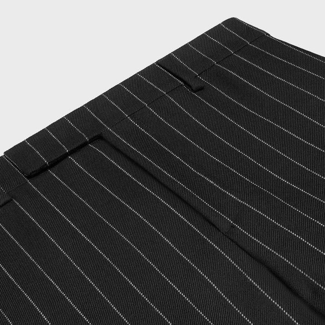 Celine o1bcso1str0125 Pant in Anthracite/Chalk Size US 34 / EU 50 - 3 Thumbnail