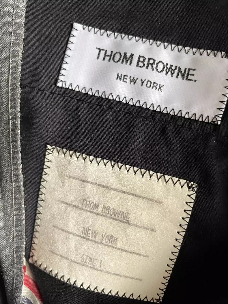 Thom Browne Thom Browne size1 Classic four-barrel trousers Size 34S - 4 Thumbnail