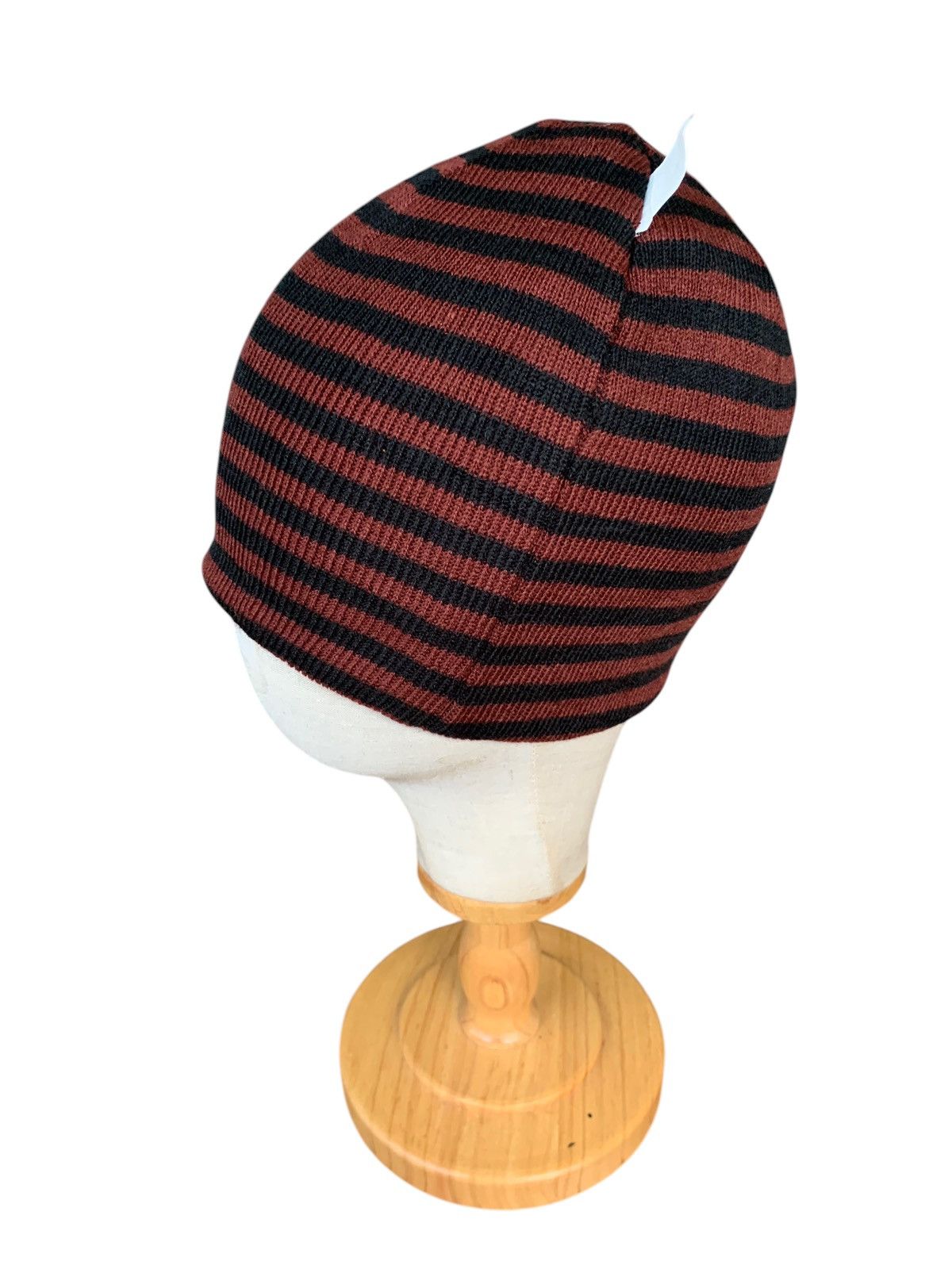 Japanese Brand × Kapital × Vintage STRIPE REVERSIBLE STREETWEAR WINTER SESSIONS BEANIE HATS Size ONE SIZE - 6 Thumbnail