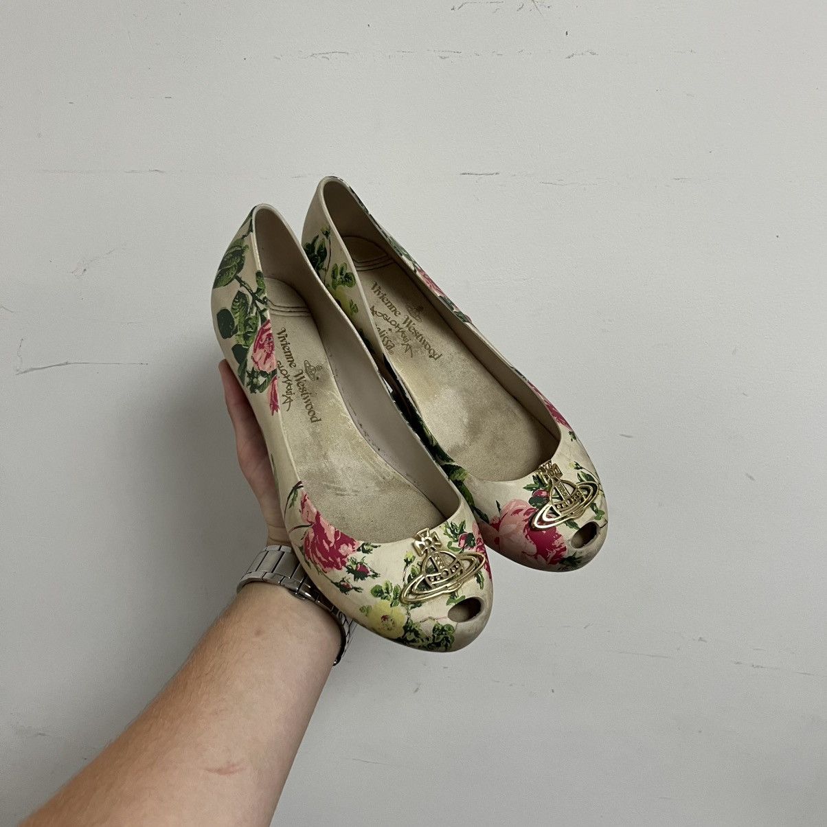 Vivienne Westwood Melissa Anglomania Balet orb flats