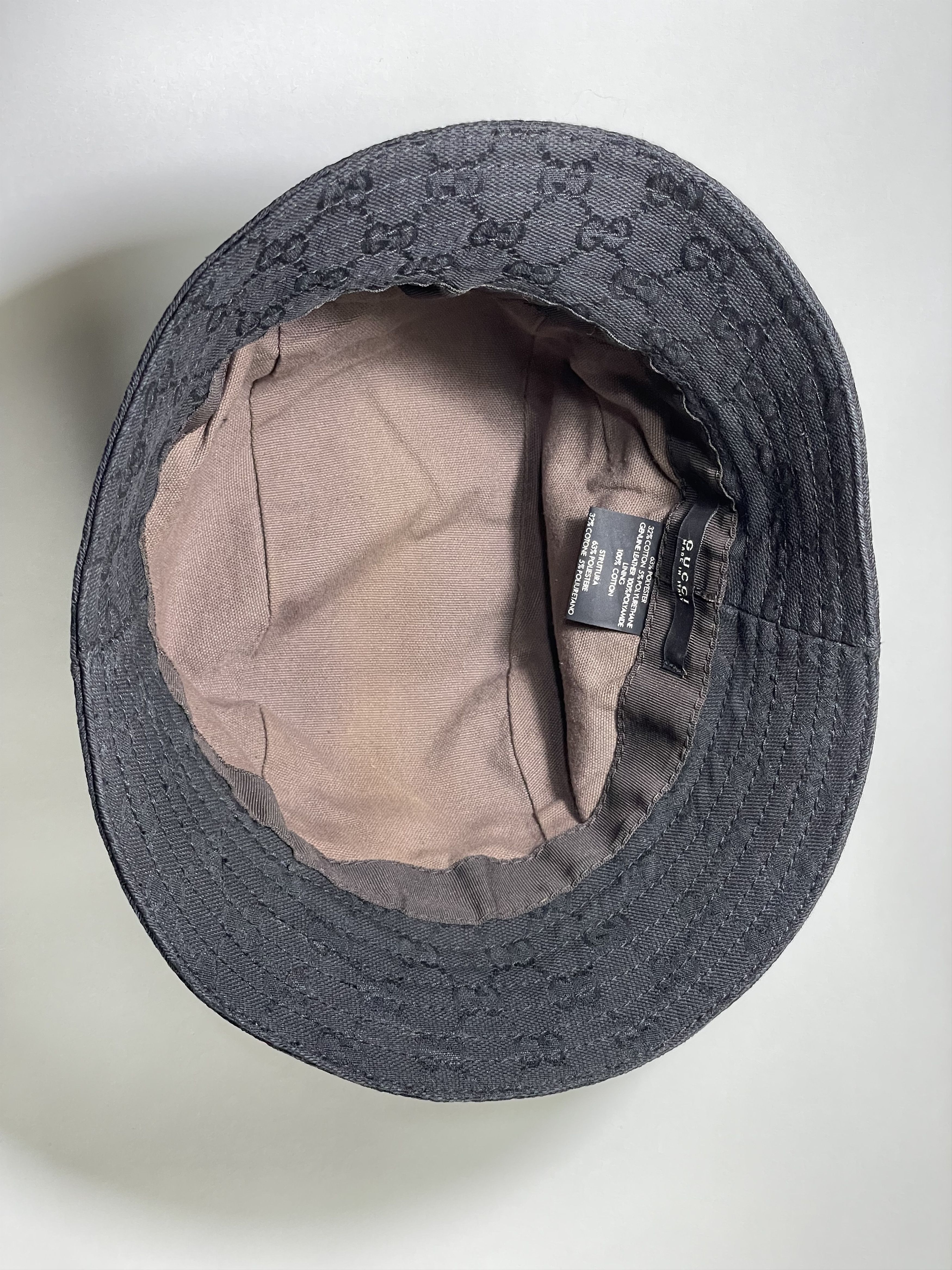 Gucci gucci monogram vintage bucket hat Size ONE SIZE - 3 Thumbnail