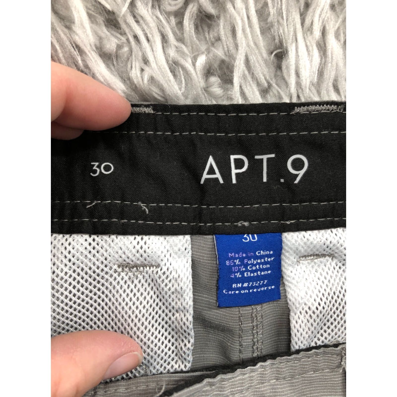Apt. 9 Apt. 9 Permier Flex Shorts Mens Size 30 Mid Rise Dark Wash Olive Color Size US 30 / EU 46 - 7 Thumbnail