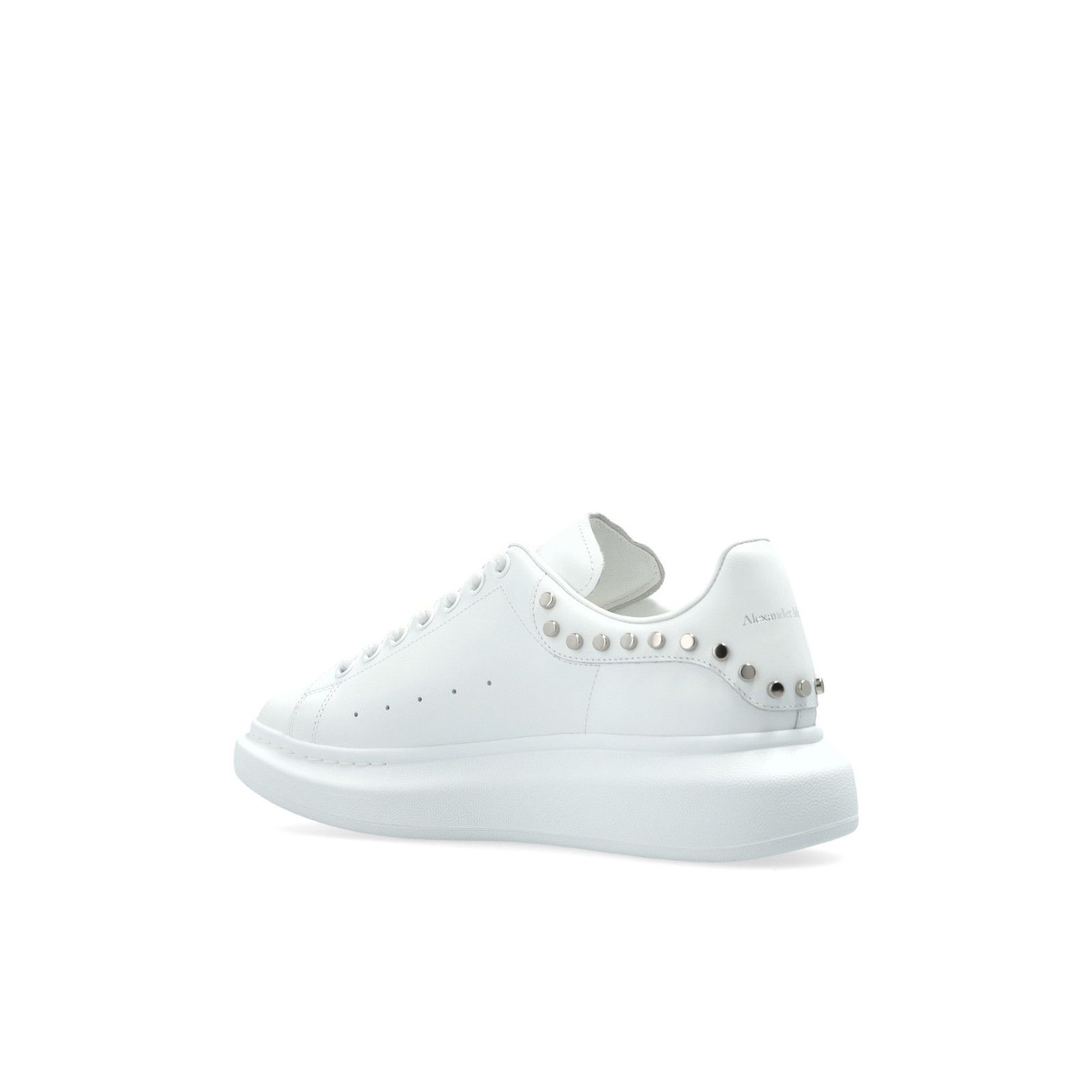 Alexander McQueen ALEXANDER MCQUEEN Oversized Men's White Studded Sneakers New Size US 9 / EU 42 - 2 Thumbnail
