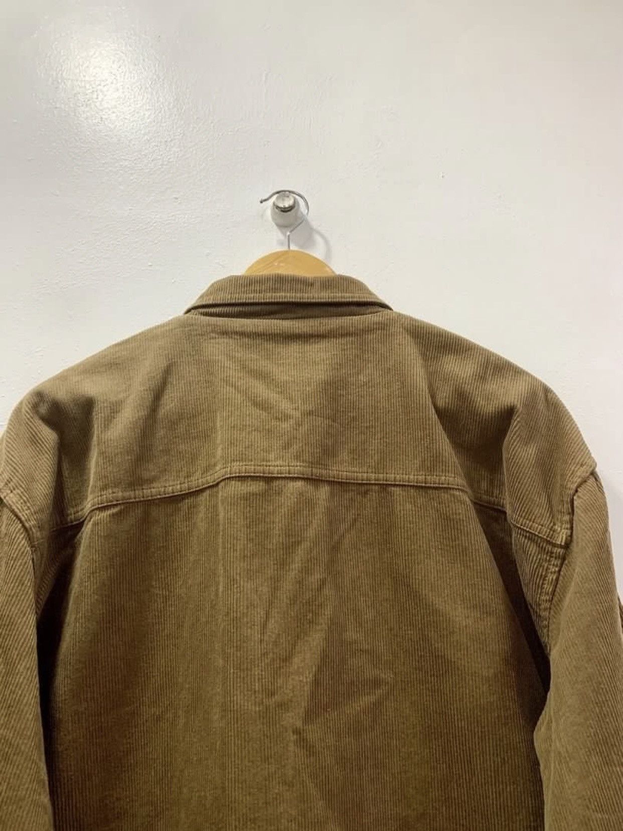 Ne-Net NÉ-NET “NYA CAT” EMBROIDERED LOGO - CORDUROY WORK JACKET Size US L / EU 52-54 / 3 - 5 Thumbnail